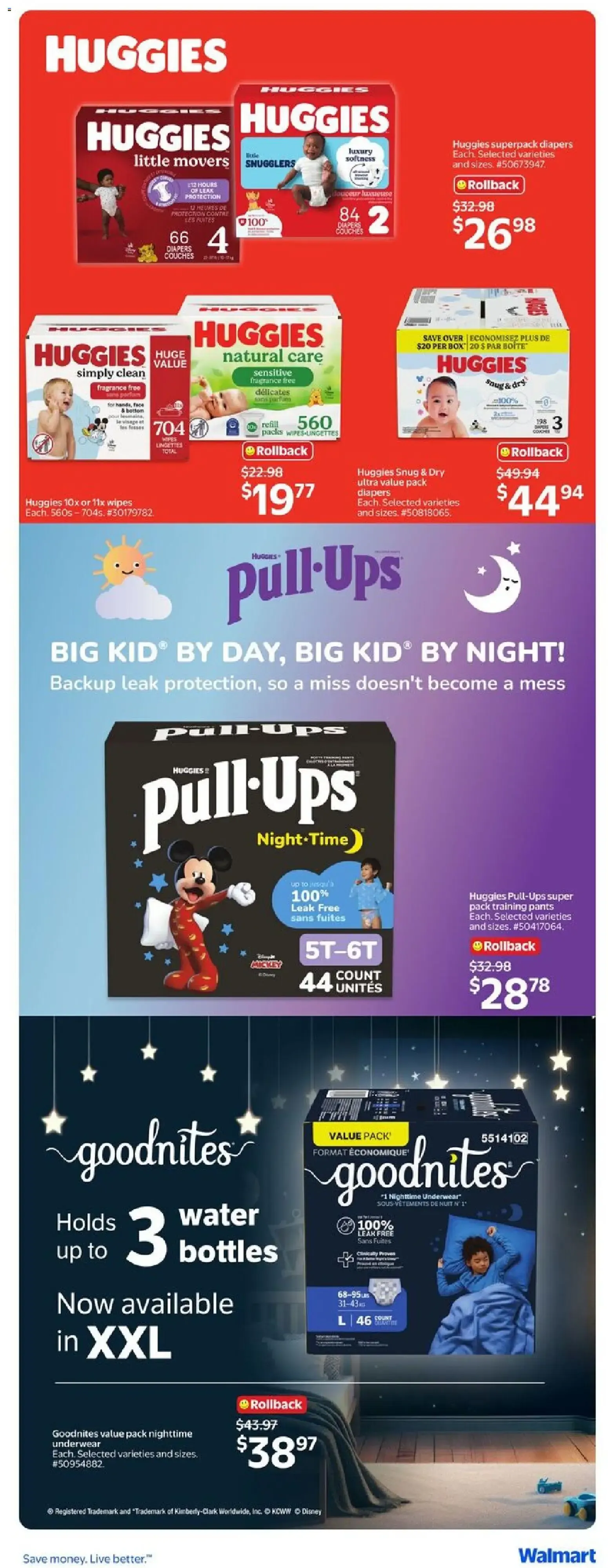 Walmart weekly flyer from Aug 13, 2026 > weekly specials & deals from August 13 to August 19 2026 - flyer page 36
