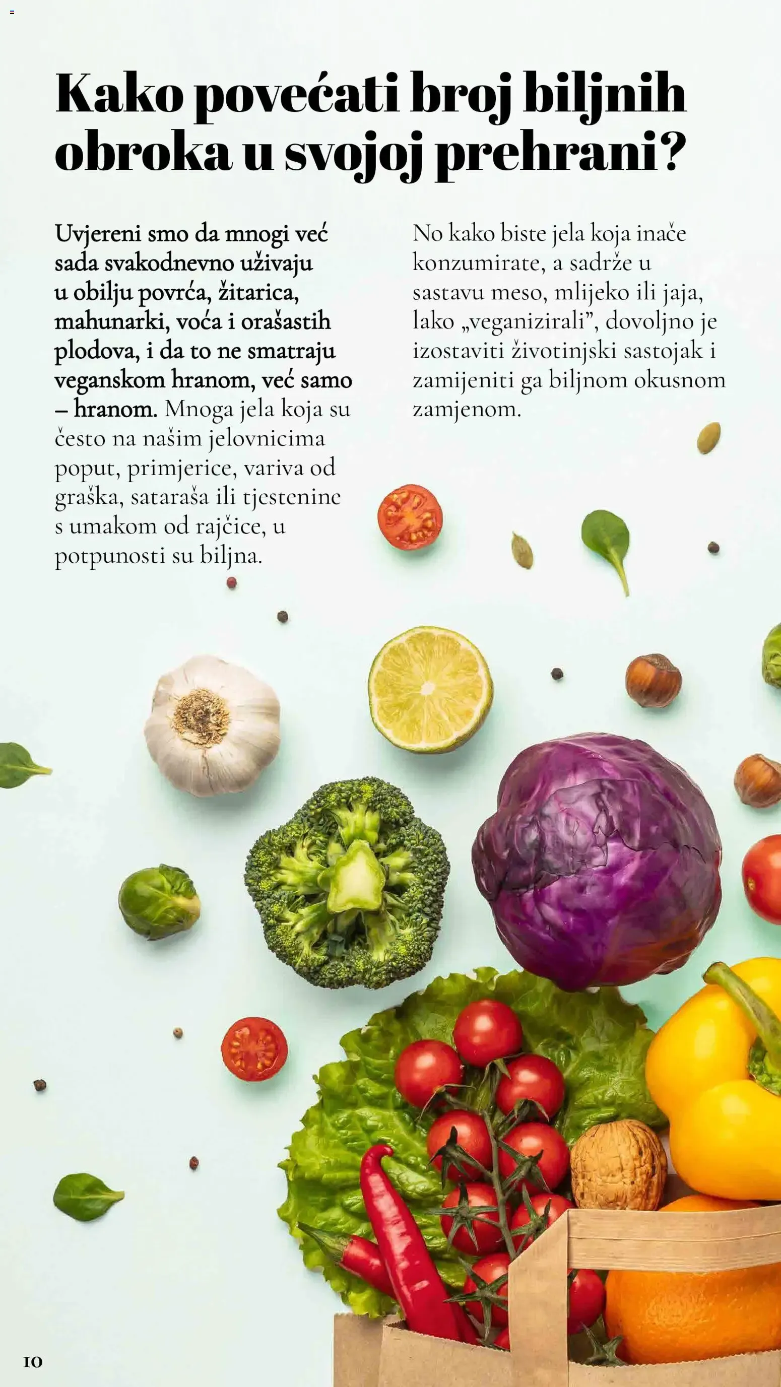 Katalog Lidl - Biraj biljno, jedi fino novi od 25.10.2024 na listanje > letak digitalni od 25. listopada do 31. prosinca 2026. - Pregled Stranica 10