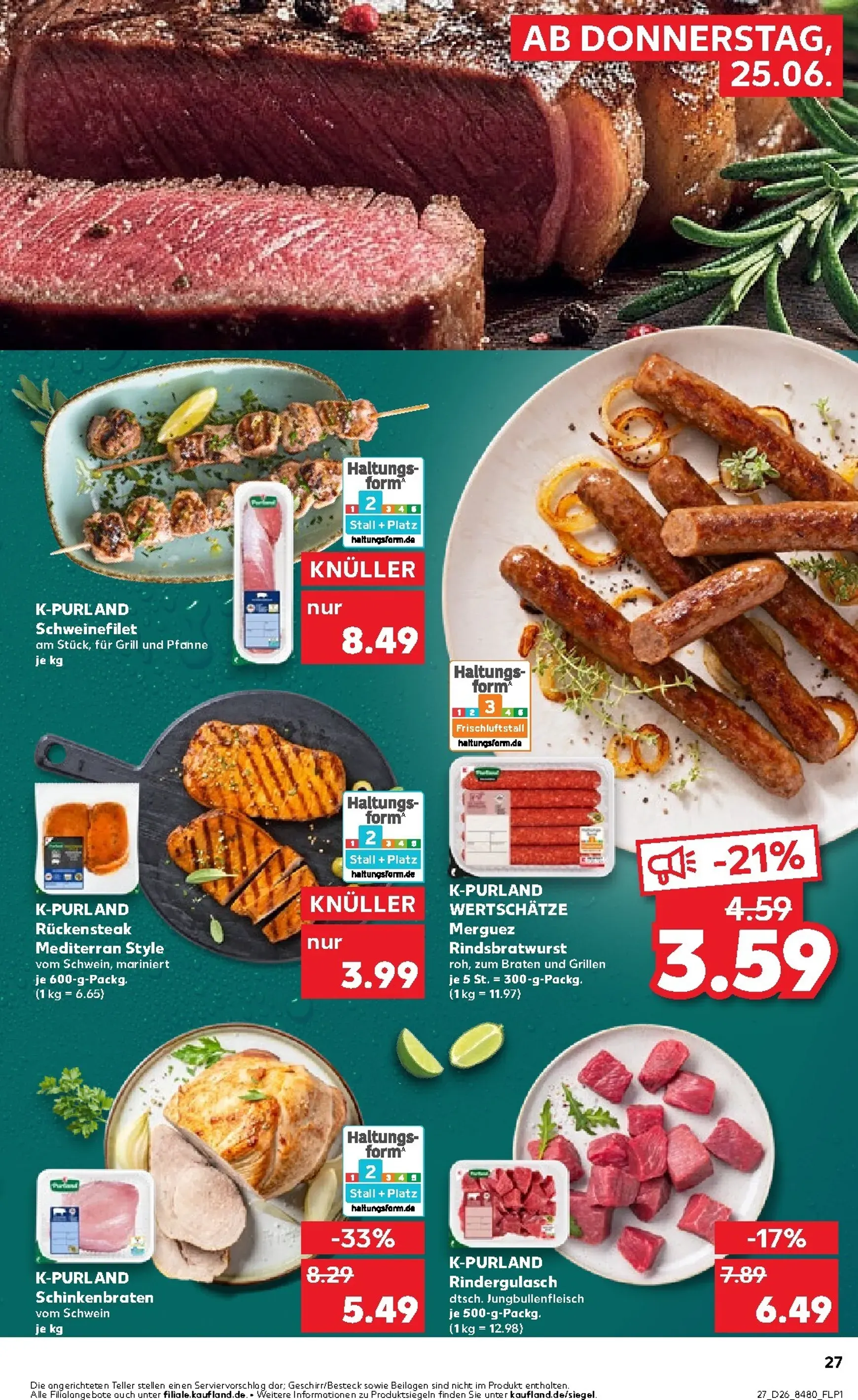 Neuer Kaufland Prospekt – von Donnerstag 25.06.2026 bis Mittwoch 01.07.2026 von 25. Juni bis 1. Juli 2026 - Prospekt seite 28