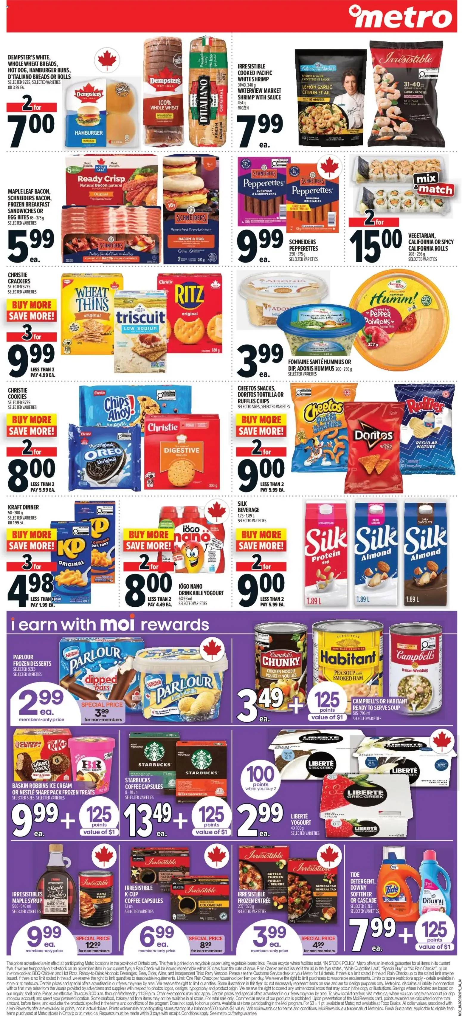 Metro weekly flyer / circulaire from Oct 22, 2026 > weekly specials & deals from October 22 to October 28 2026 - flyer page 2