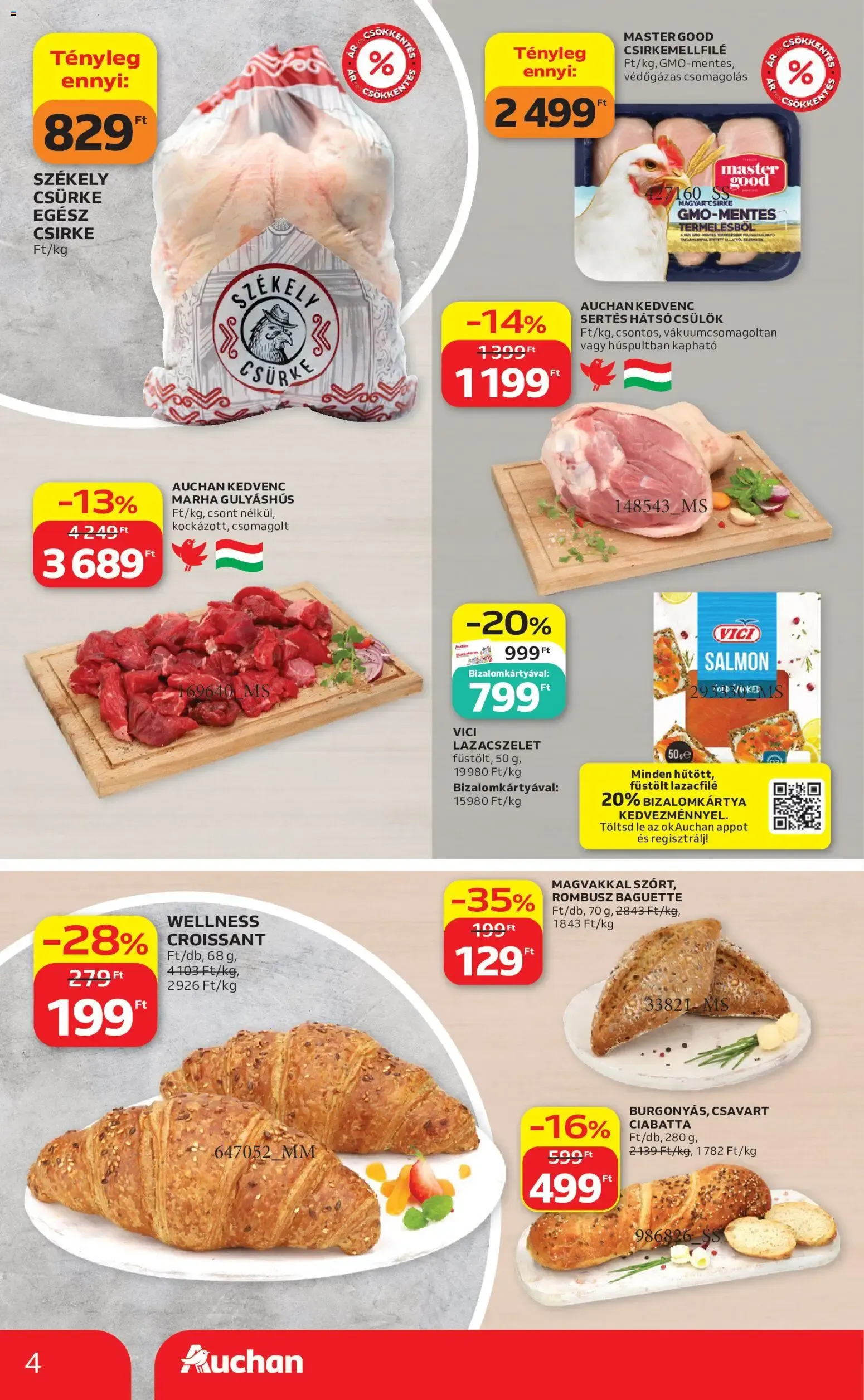 Katalógus Auchan Szupermarket akciós újság - 2026.07.02. -tól/töl > akció, lapozható szórólap 🛍️ július 2.-tól július 8.-ig 2026. - Oldal 4