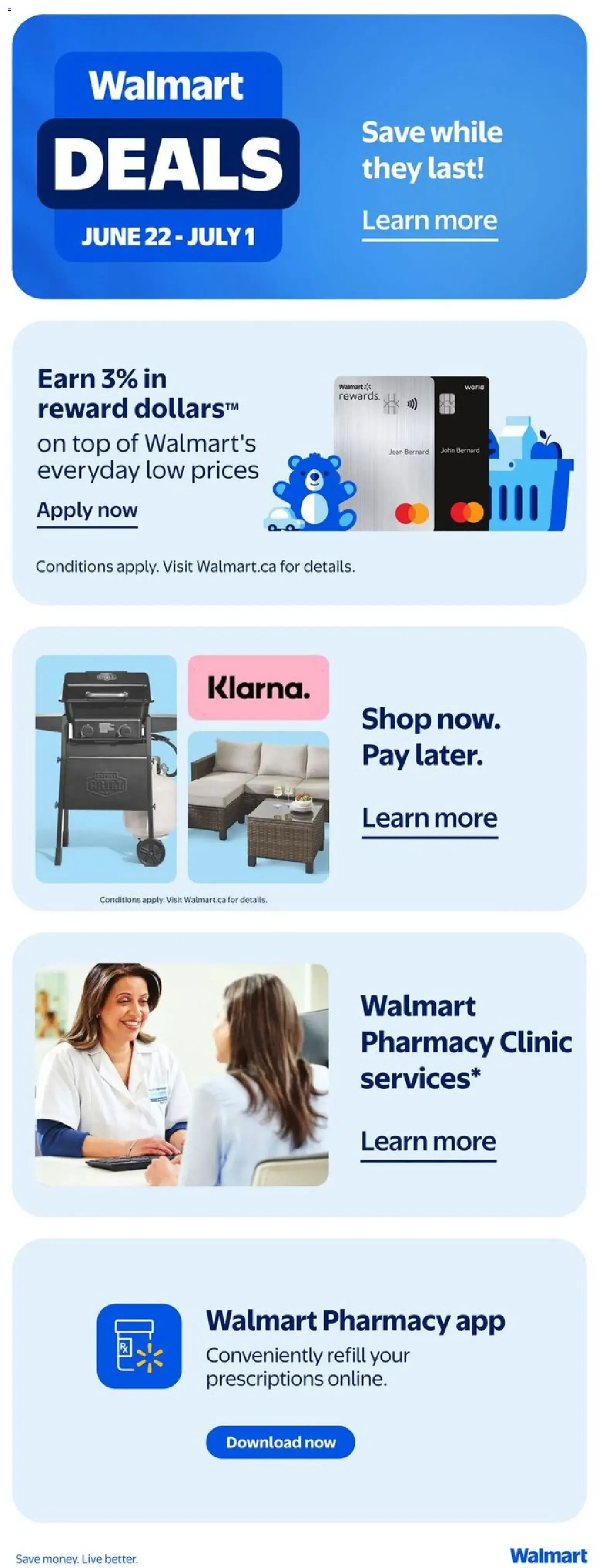Walmart weekly flyer from Jun 25, 2026 > weekly specials & deals from June 25 to July 1 2026 - flyer page 18