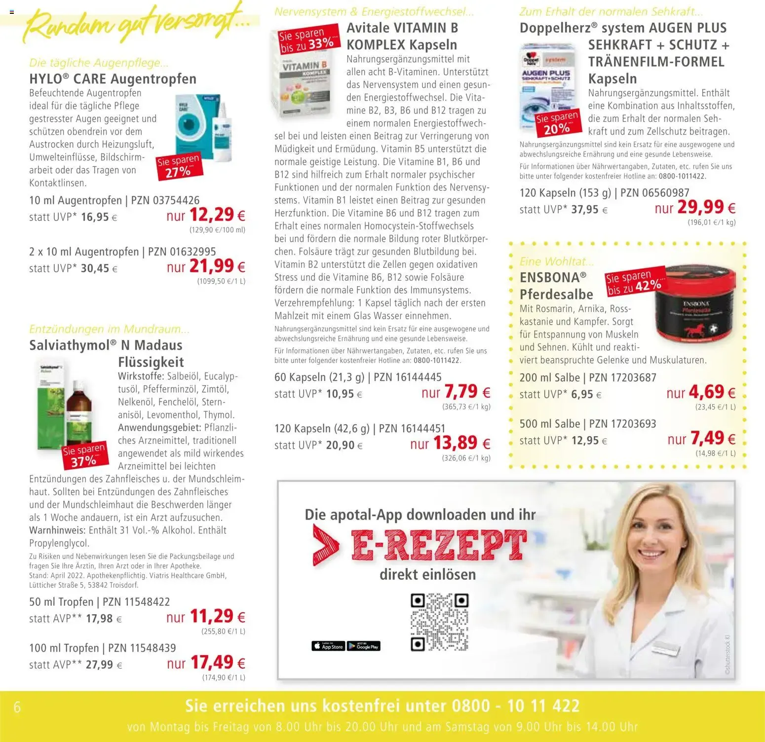 Apotal.de INFO POST 085 von 5. Mai bis 15. Juli 2026 - Prospekt seite 6
