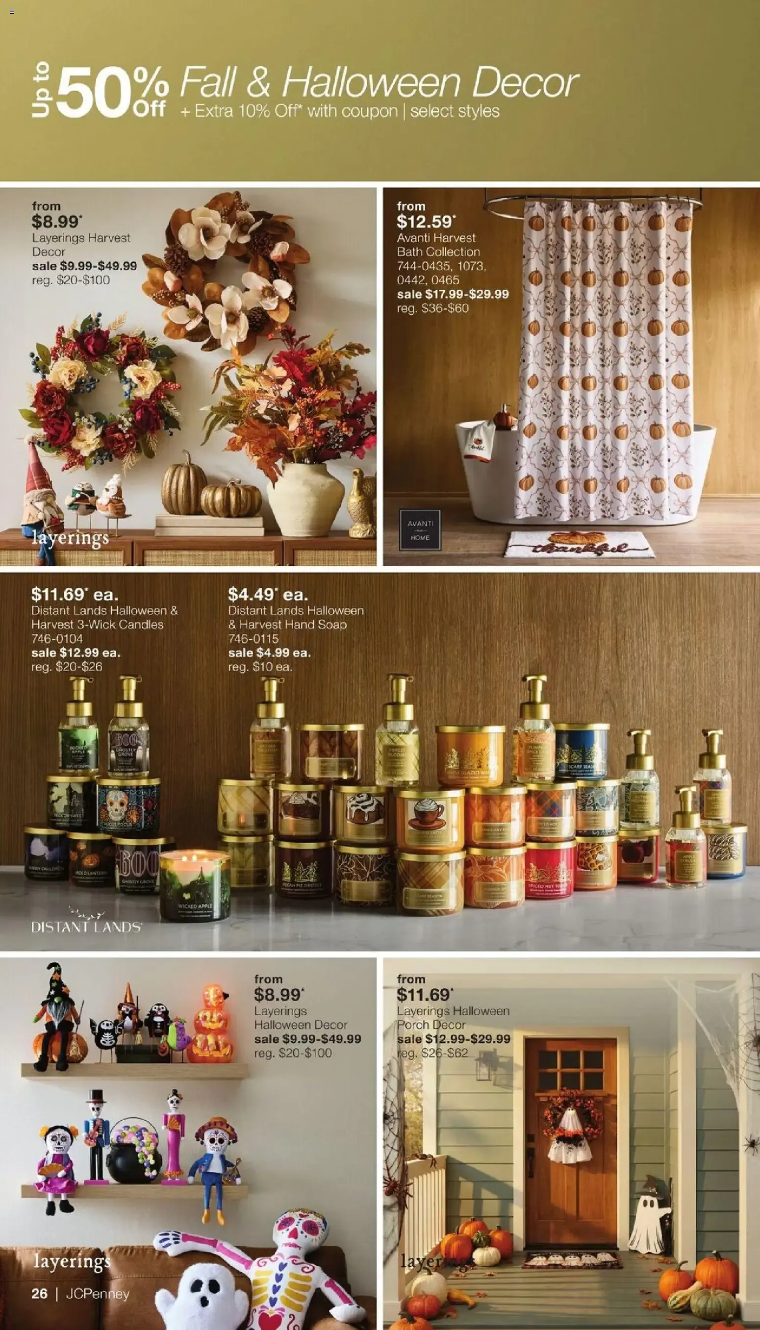 Weekly ad JCPenney Semi-Annual Home Sale from September 28 to October 25 2026 - Page 25