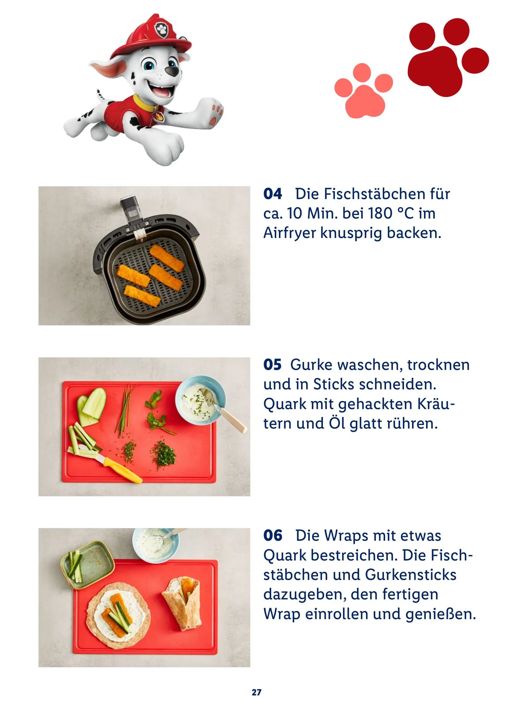 PAW Patrol Rezeptheft von 20. Juli bis 23. August 2026 - Prospekt seite 27