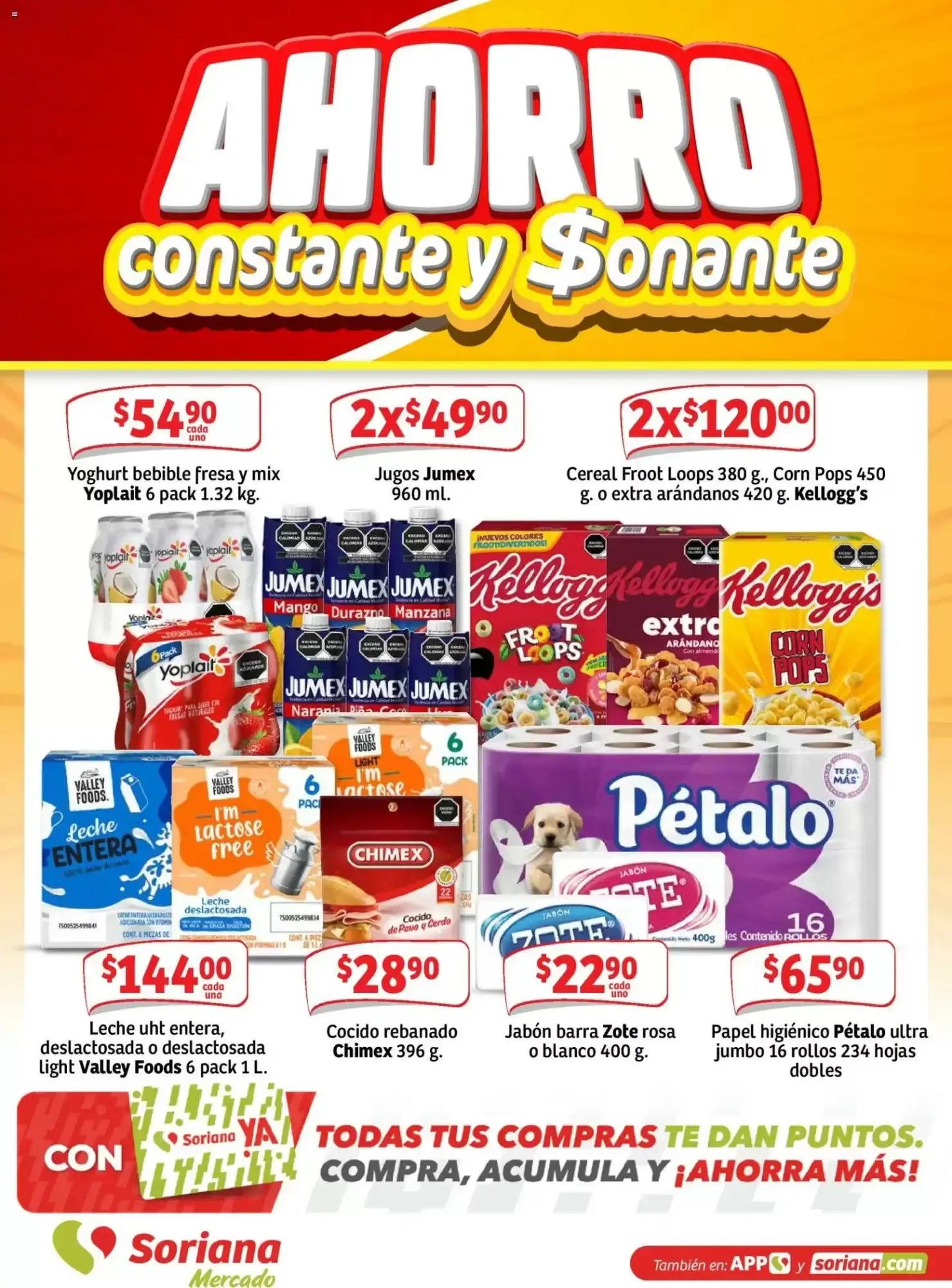 AHORRO constante y Sonante - Soriana Mercado