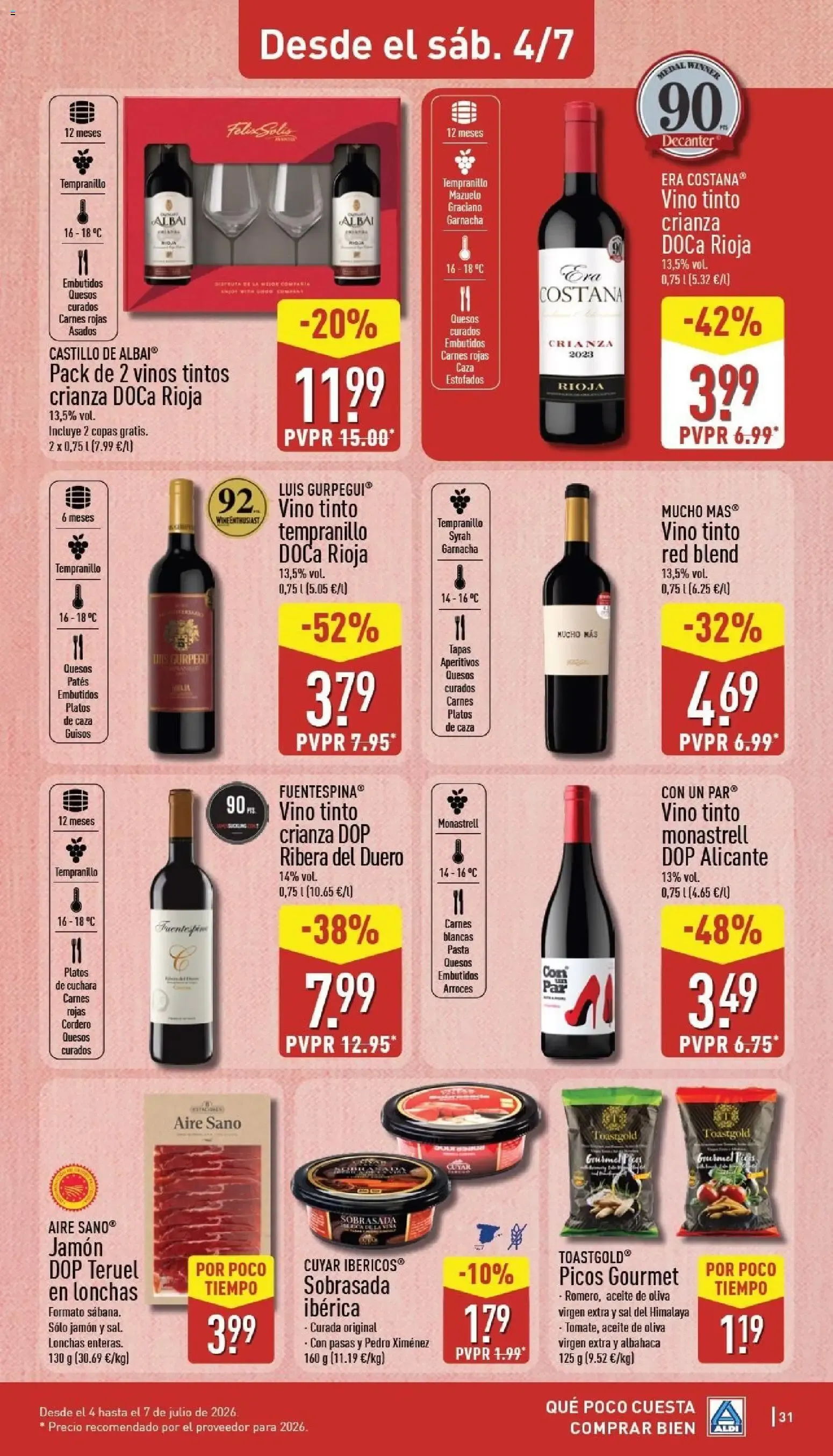 Catálogo de Aldi folleto Canarias del 29/06/2026 | Catálogo 29 de junio al 5 de julio 2026 - Página 31
