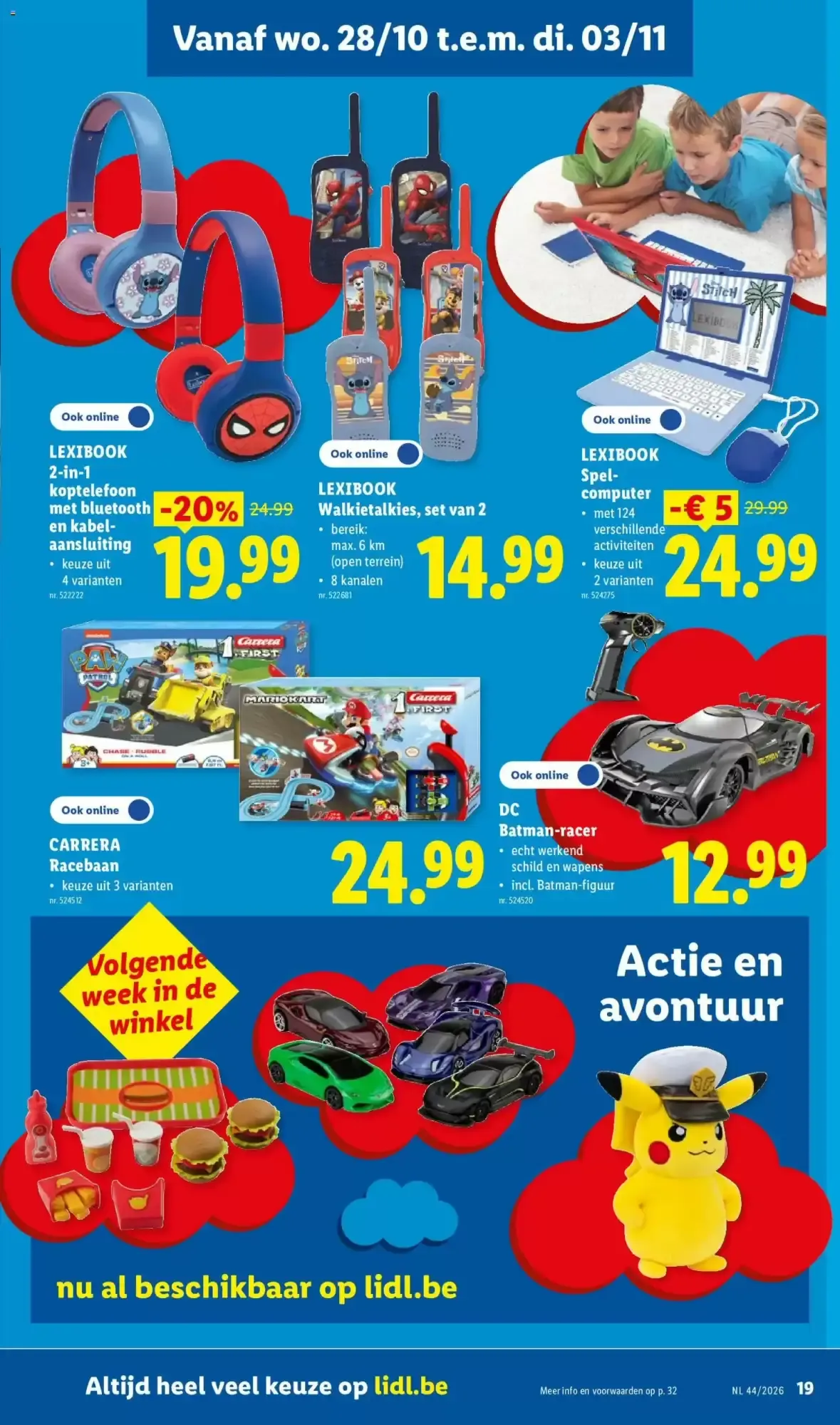 Droomspeelgoed aan droomprijzen van 26 oktober tot 31 oktober 2026 - folder pagina 19