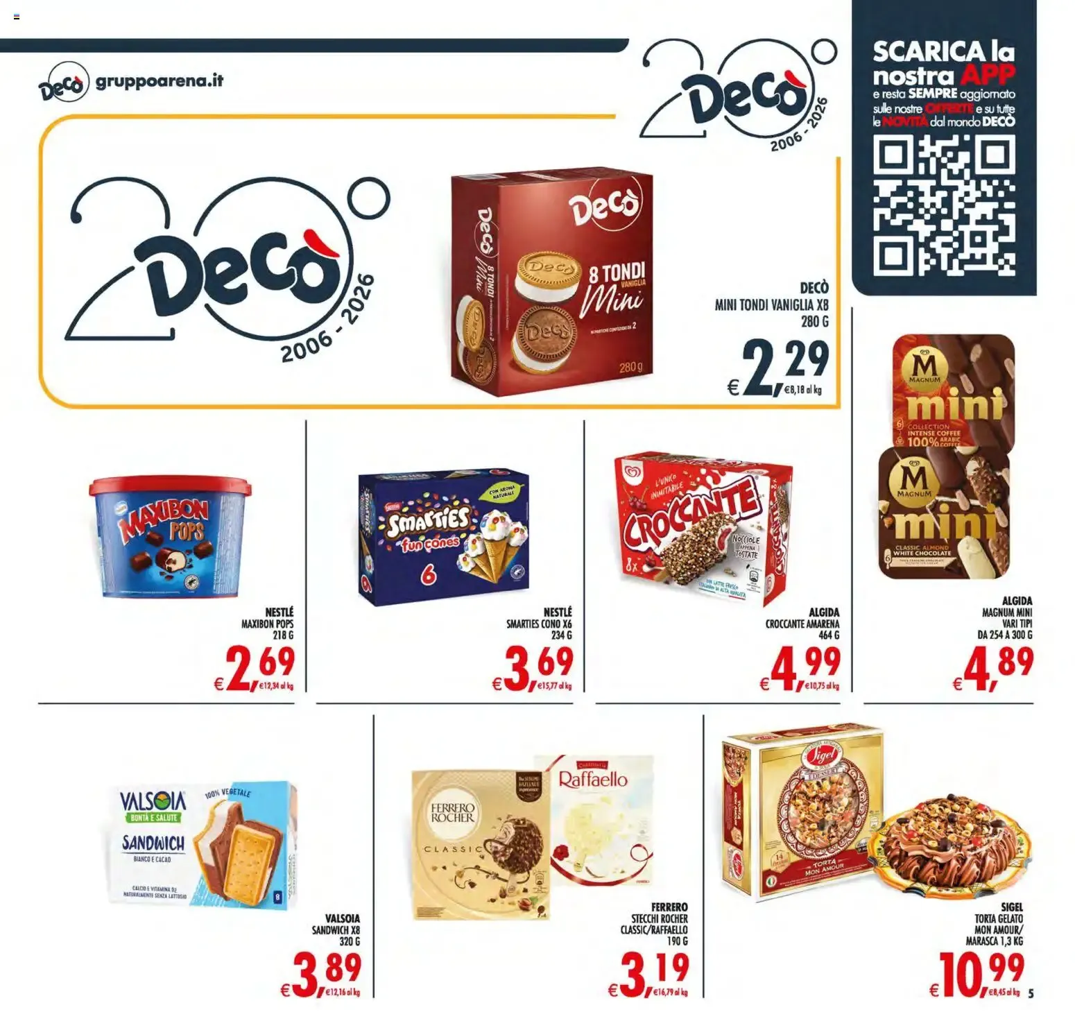 Nuovo Decò volantino Maxistore, Supermercati Lipari dal 21/08/2026 > offerte anteprima 🛍️ da 21 agosto a 31 agosto di 2026 - Pagina del volantino 5