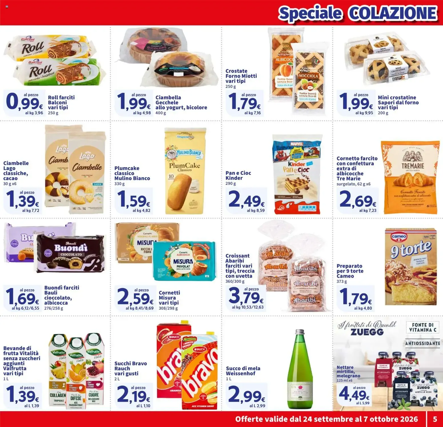 Nuovo SIGMA volantino Toscana dal 24/09/2026 > offerte anteprima 🛍️ da 24 settembre a 7 ottobre di 2026 - Pagina del volantino 5