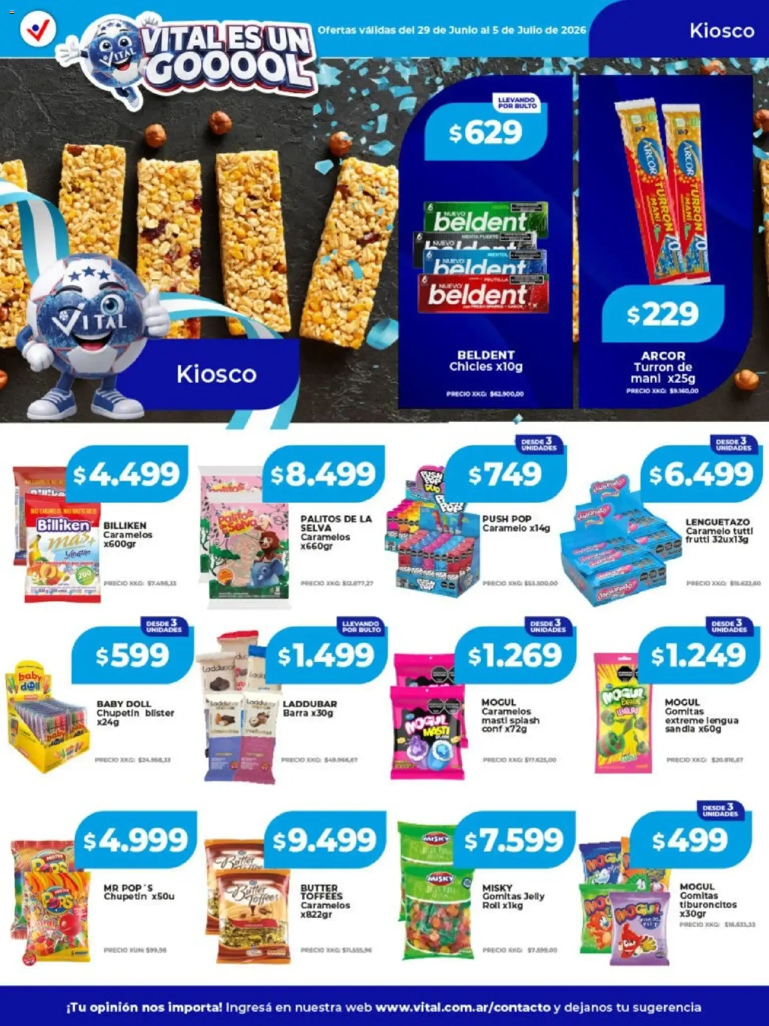 Ofertas de Vital - Ofertas || del 29/06/2026 - 05/07/2026 || Catálogo 29 de junio al 5 de julio 2026 - Página 19 del catálogo