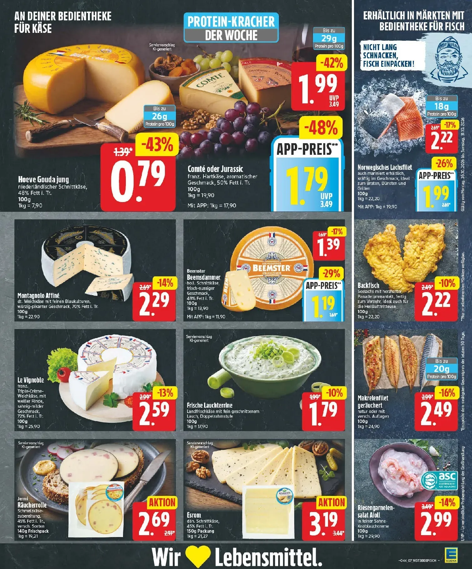 Edeka Prospekt nächste Woche – von Montag 26.10.2026 bis Samstag 31.10.2026 von 26. Oktober bis 31. Oktober 2026 - Prospekt seite 7