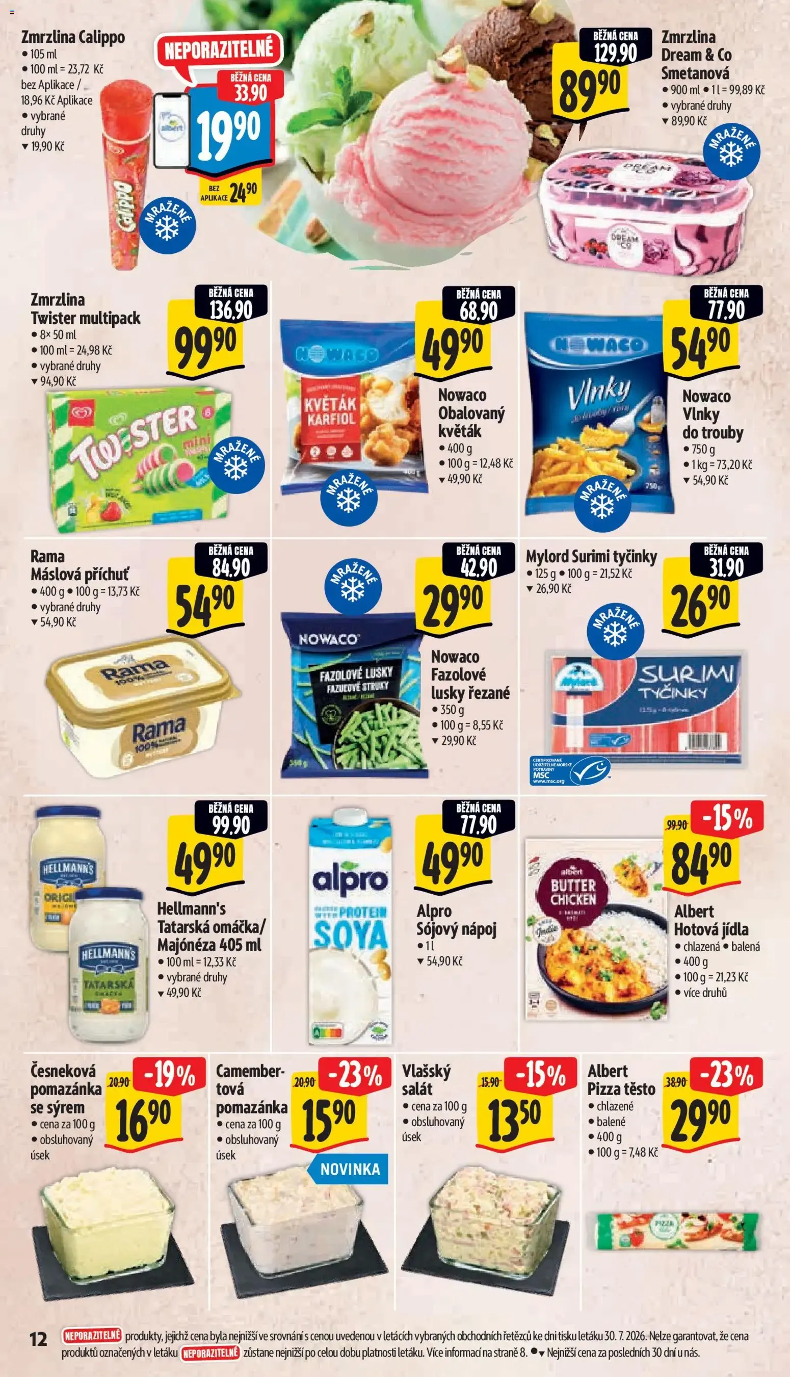 Albert leták - Supermarket od 05.08.2026 - Akční leták - 5. srpna 11. srpna 2026 - Page 20