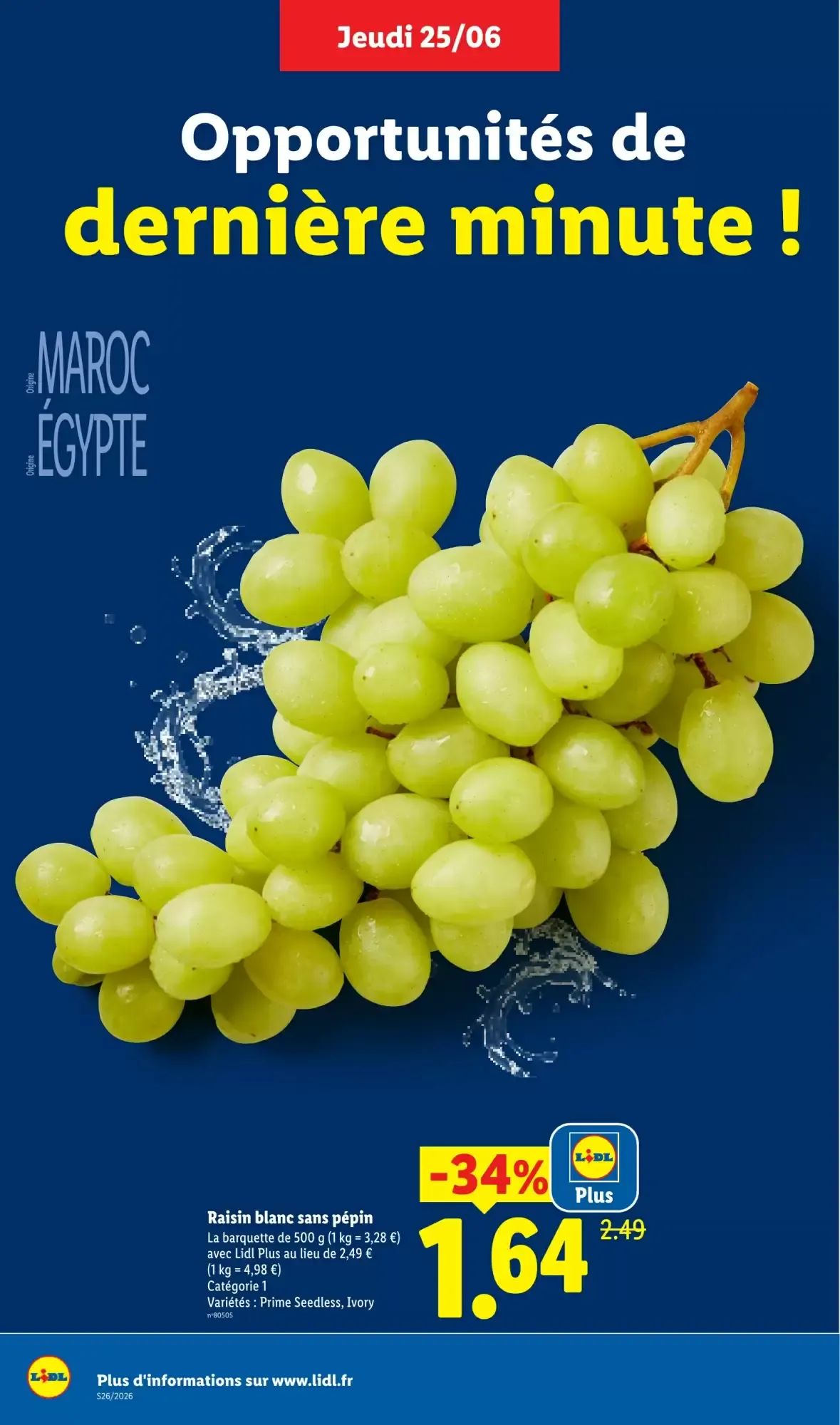 Lidl - Supportez les Bleus! Crivit x Olivier Giroud du 25 juin au 1 juillet 2026 - Catalogue page 4
