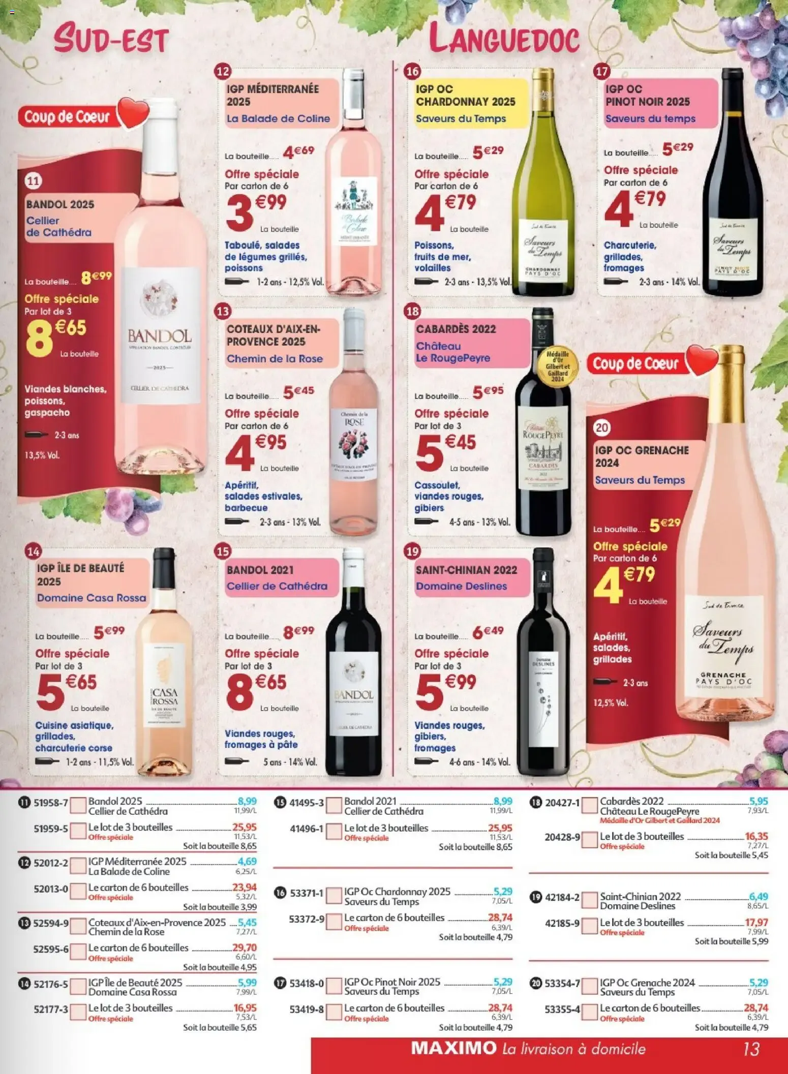 Maximo catalogue epicerie à partir du 24/08/2026 - promo en ligne du 24 août au 27 septembre 2026 - Catalogue page 13