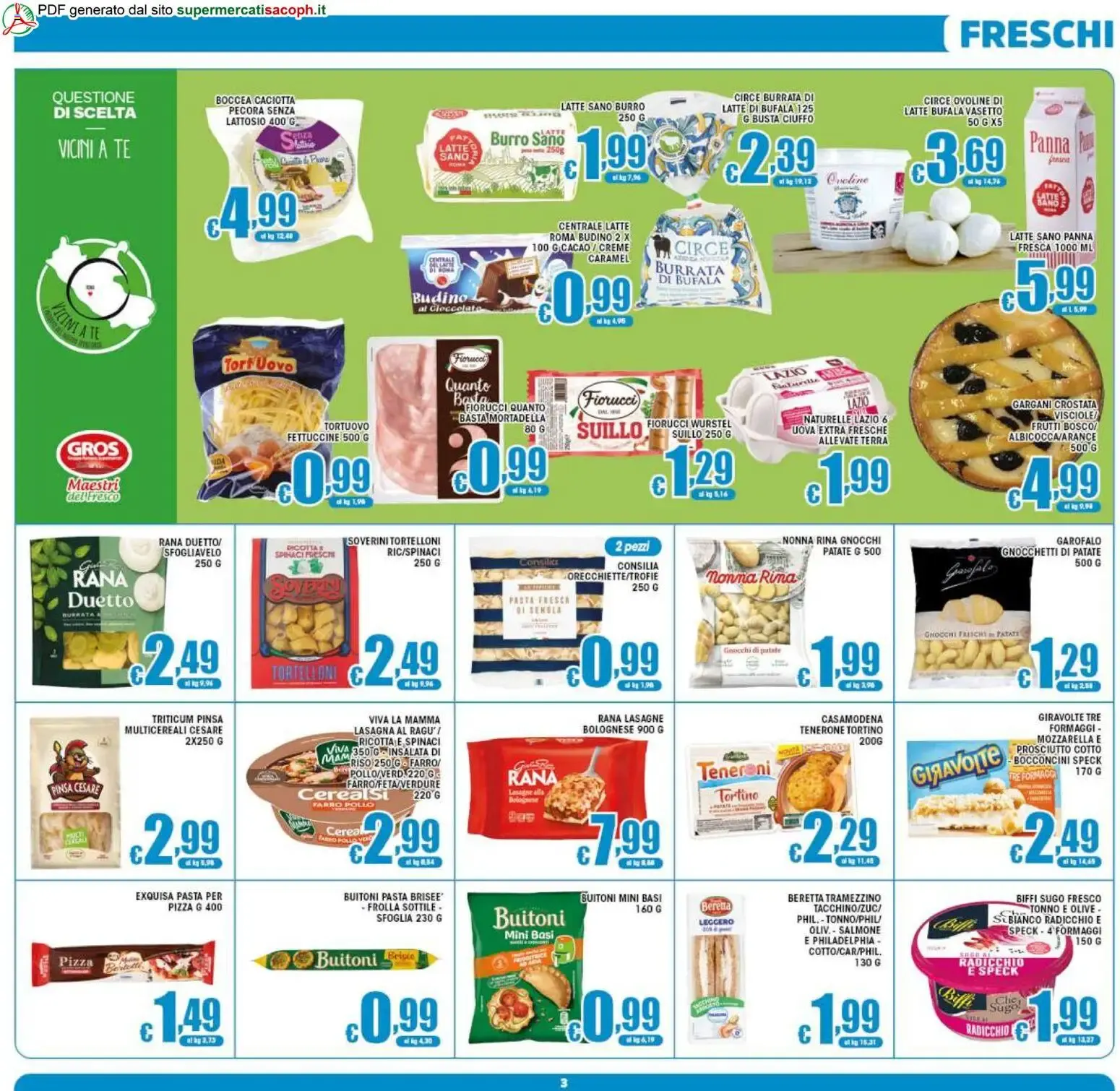 Sacoph volantino dal 31/07/2026 - online Offerte da 31 luglio a 11 agosto di 2026 - Pagina del volantino 3