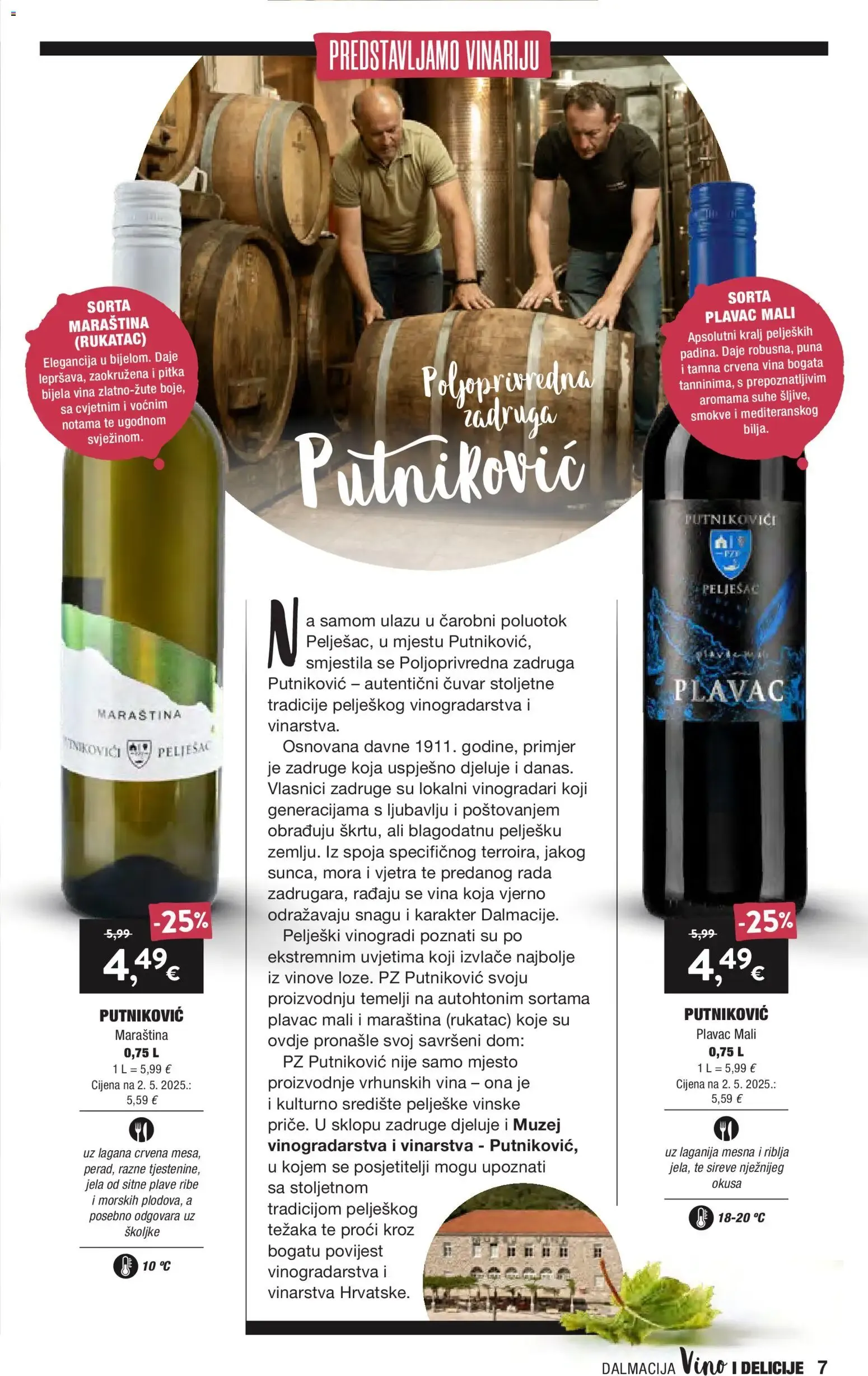 Katalog Vino I DELICIJE od 16. rujna do 6. listopada 2026. - Pregled Stranica 7