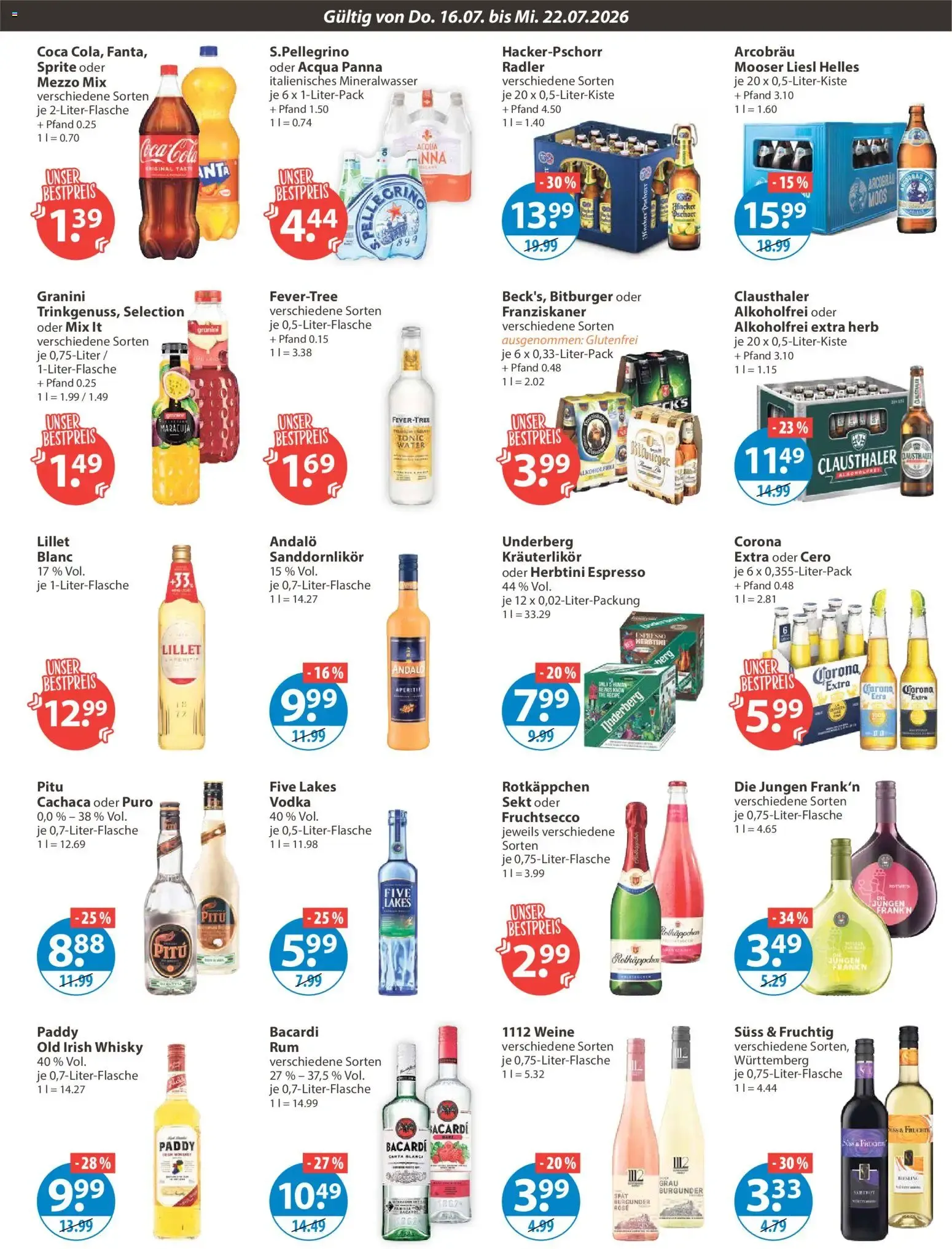 Angebote V-Markt Angebote (ab 16.07.2026) von 16. Juli bis 22. Juli 2026 - Prospekt seite 9