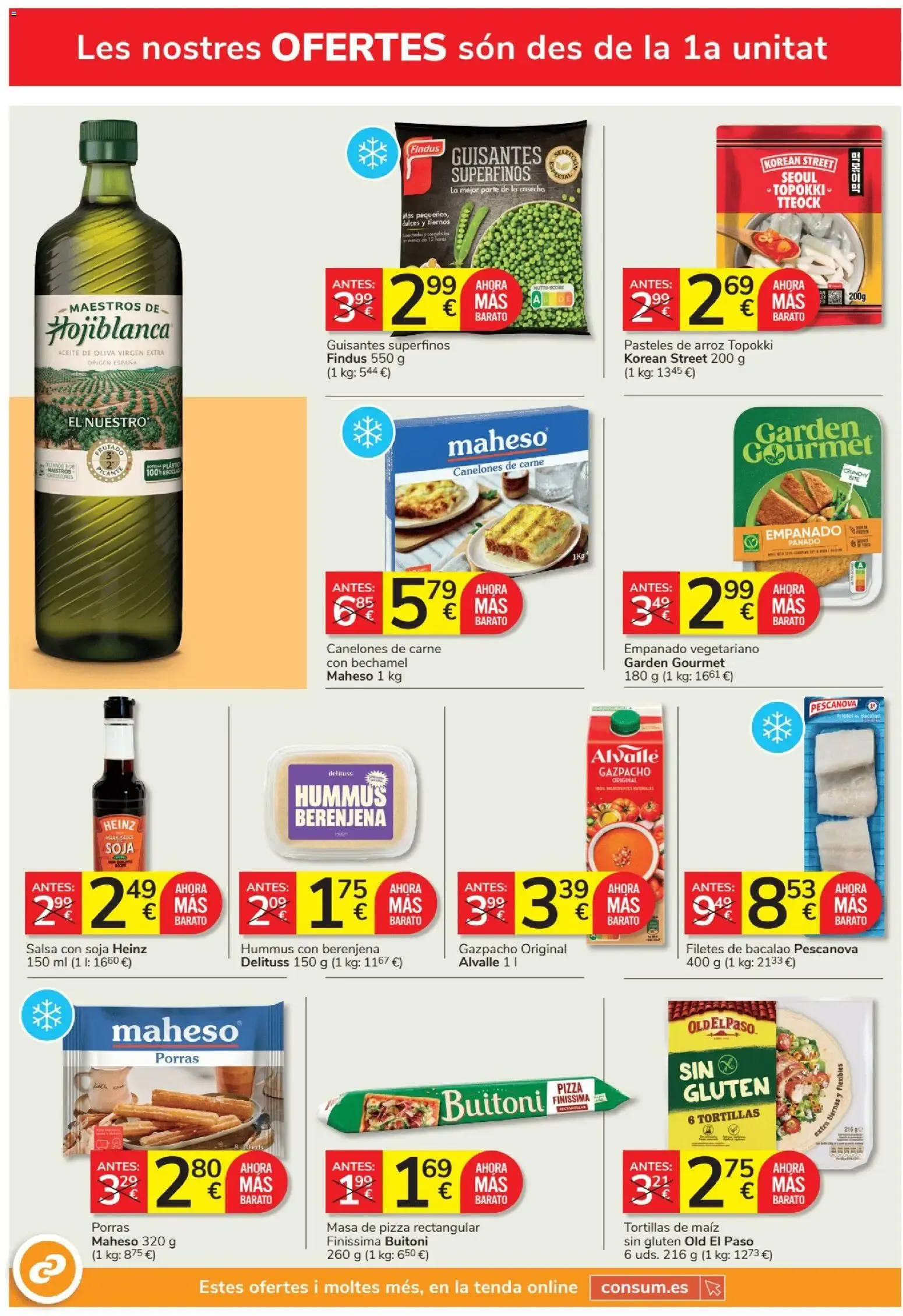 Catálogo de Consum: Oferta Setembre. Ofertas a 1, 2 y 3€. 27 de agosto al 23 de septiembre 2026 - Página 12