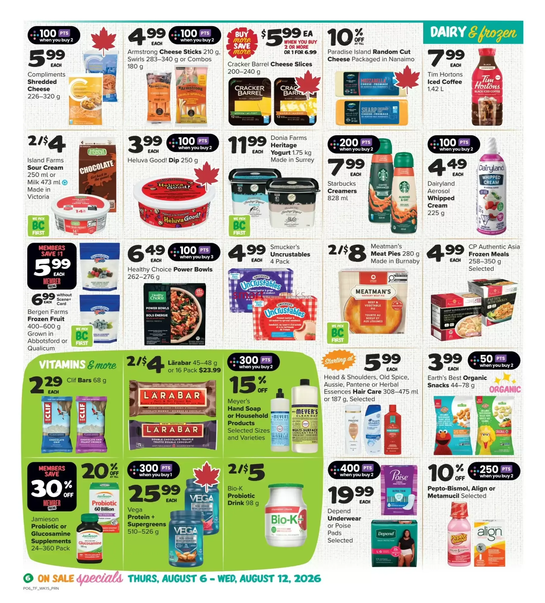 Thrifty Foods Summerfest from August 6 to August 12 2026 - flyer page 7