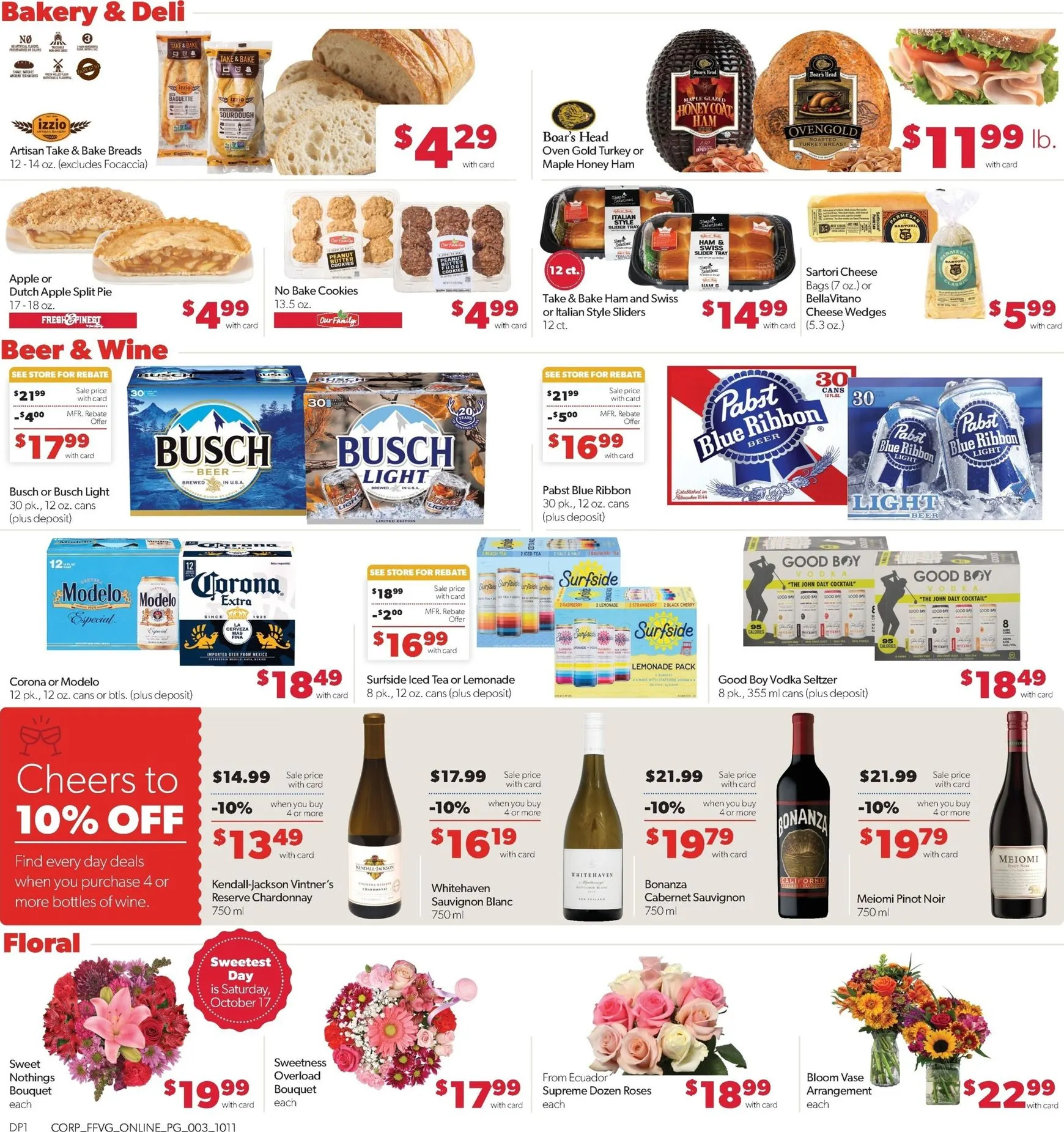Weekly ad Current Family Fare leaflet valid from Sunday 10/11/2026 to Saturday 10/17/2026 from October 11 to October 17 2026 - Page 7