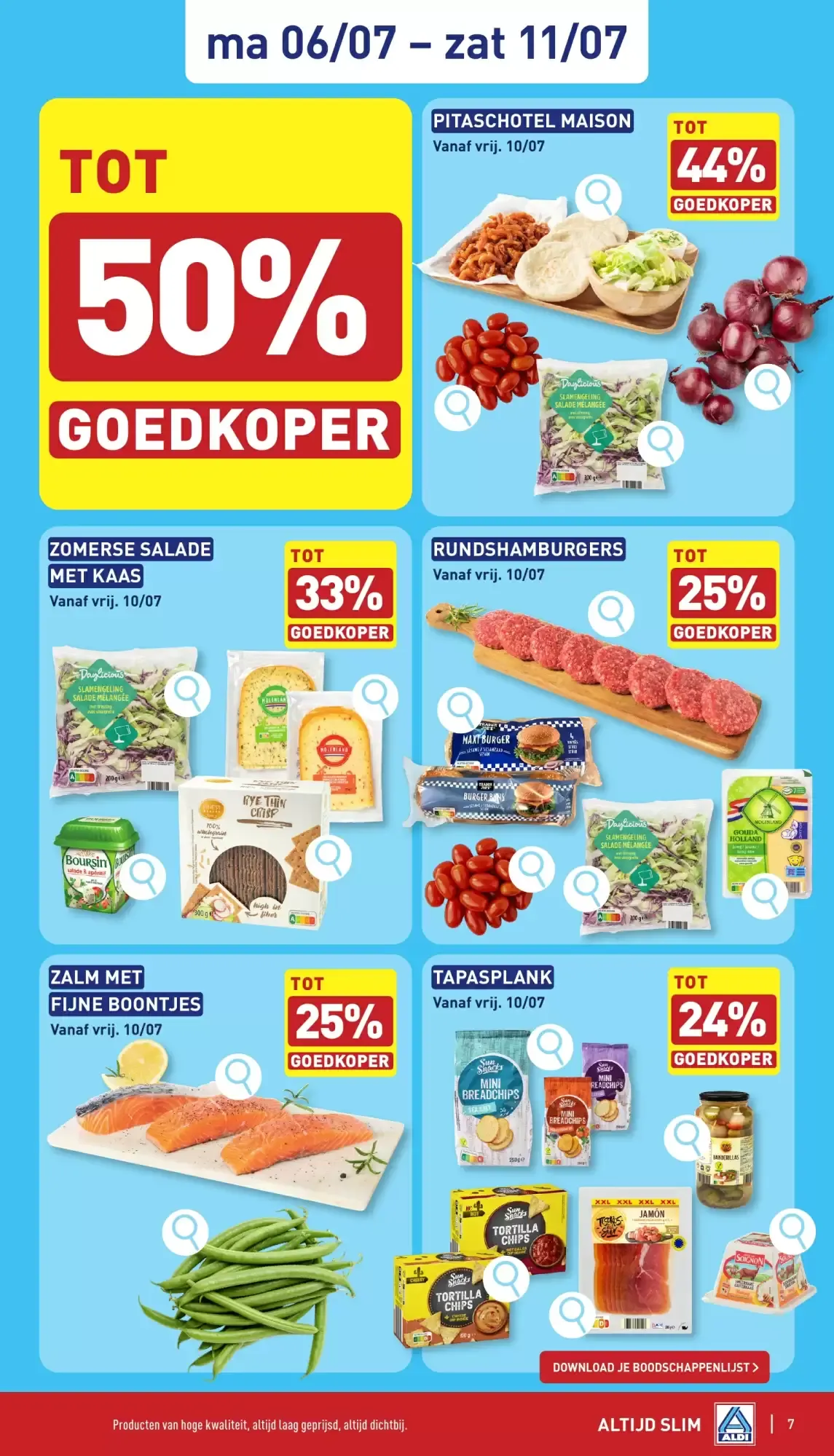 ALDI Folder van 06/07 t.e.m. 11/07 van 6 juli tot 11 juli 2026 - folder pagina 7