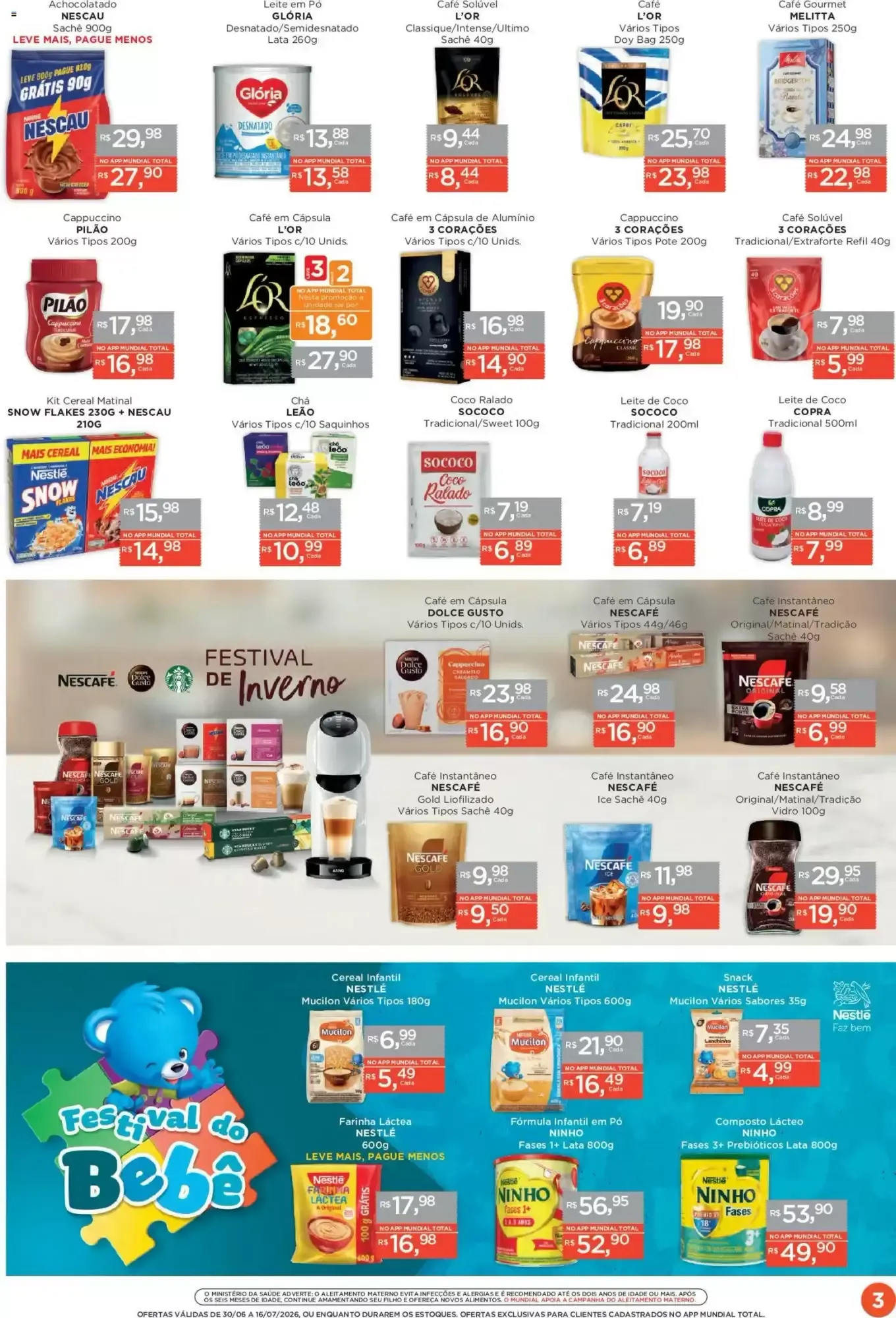 Encarte de Mundial Total - App e Ofertas 30 de junho até 16 de julho 2026 - Pagina 3