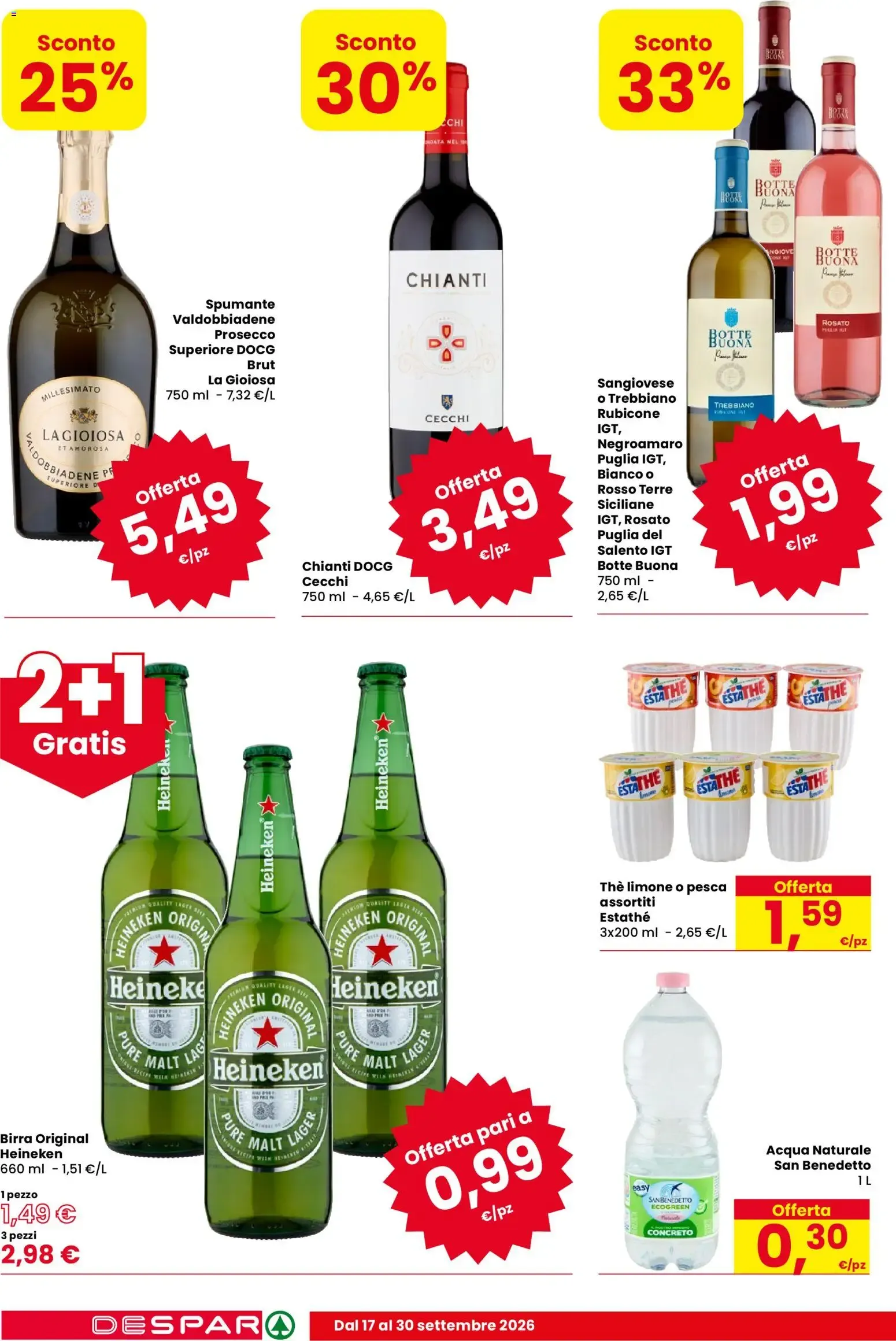 Nuovo Despar volantino dal 17/09/2026 > offerte anteprima 🛍️ da 17 settembre a 30 settembre di 2026 - Pagina del volantino 18
