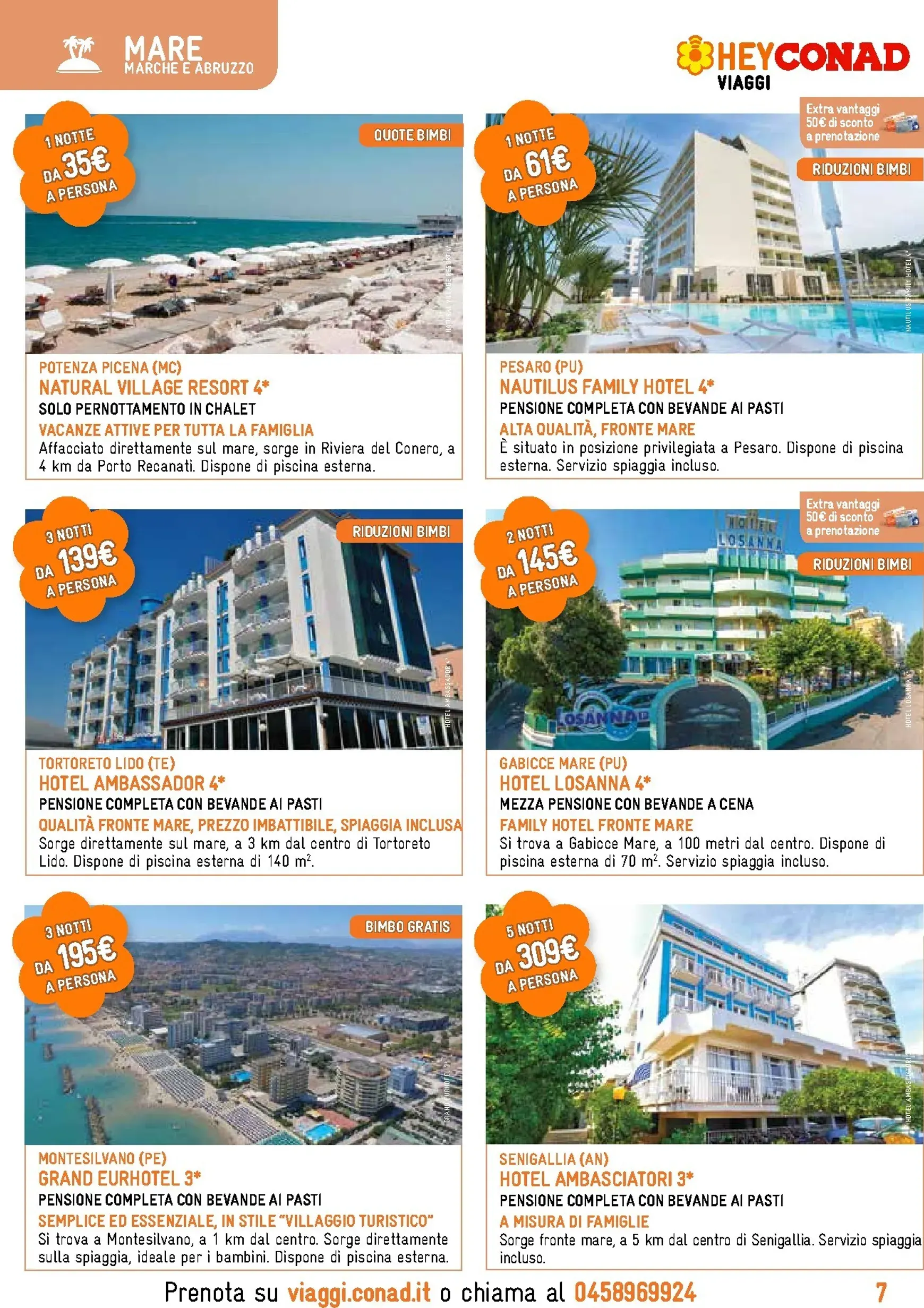 CATALOGO VACANZE ESTIVE LAST MINUTE da 1 giugno a 30 settembre di 2026 - Pagina del volantino 7