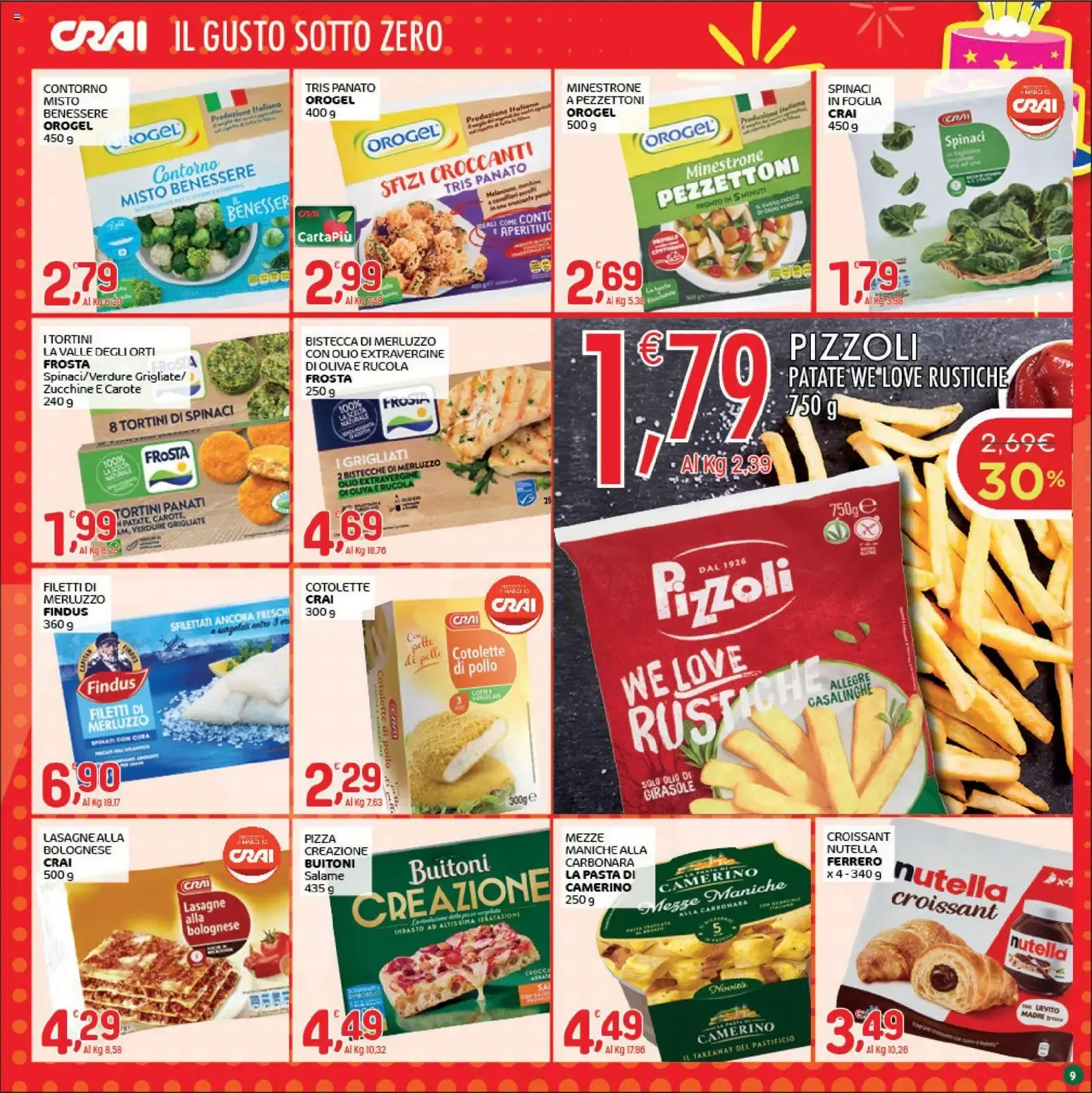 CRAI Sottocosto in Festa - Grande Anniversario da 29 ottobre a 7 novembre di 2026 - Pagina del volantino 9