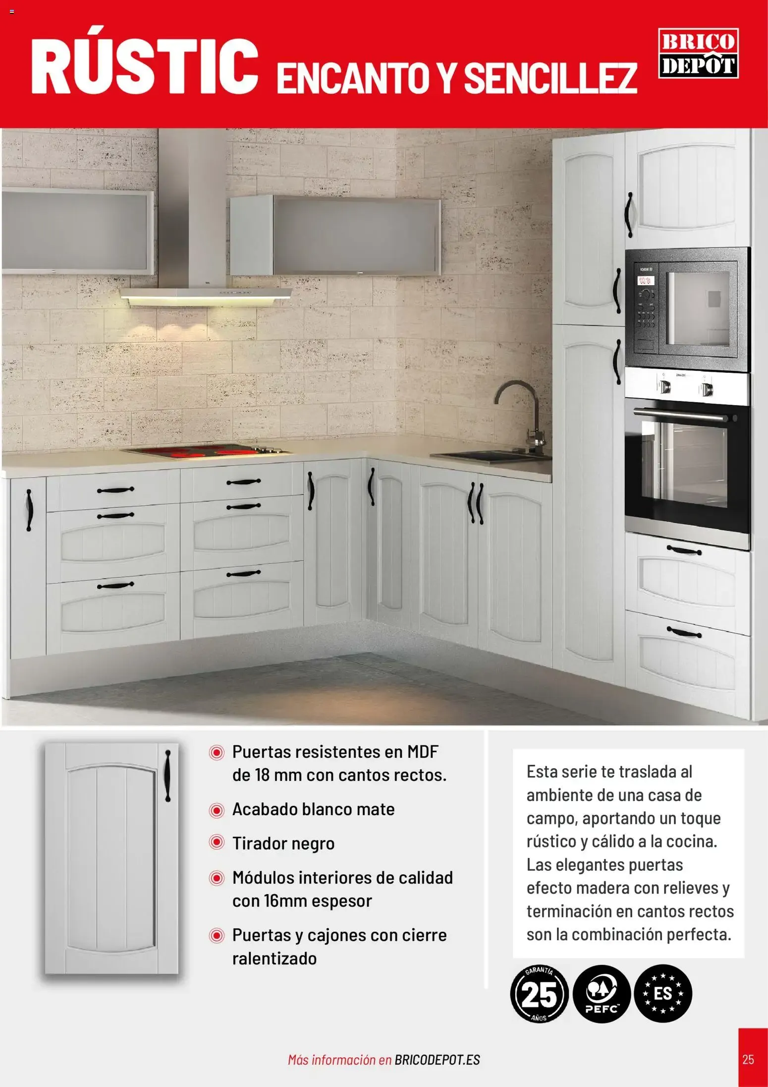 Catálogo de Brico Depôt Catálogo Cocinas 2026 11 de marzo al 31 de diciembre 2026 - Página 25