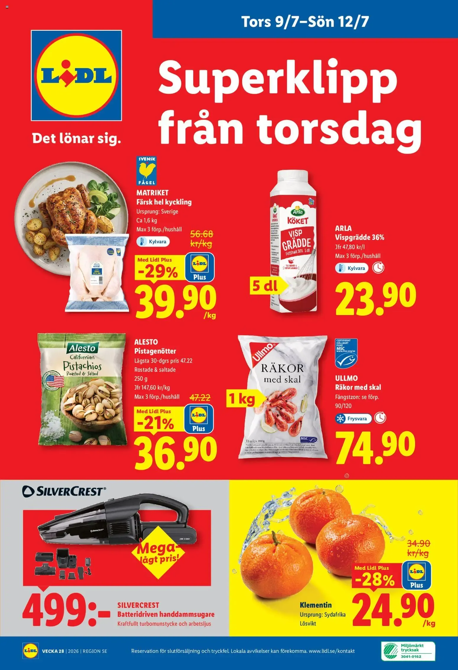 Lidl erbjudanden från 06/07/2026 - 12/07/2026 > Reklamblad nuvarande rabatter från 6 juli till 12 juli 2026 - Reklamblad sidor 28