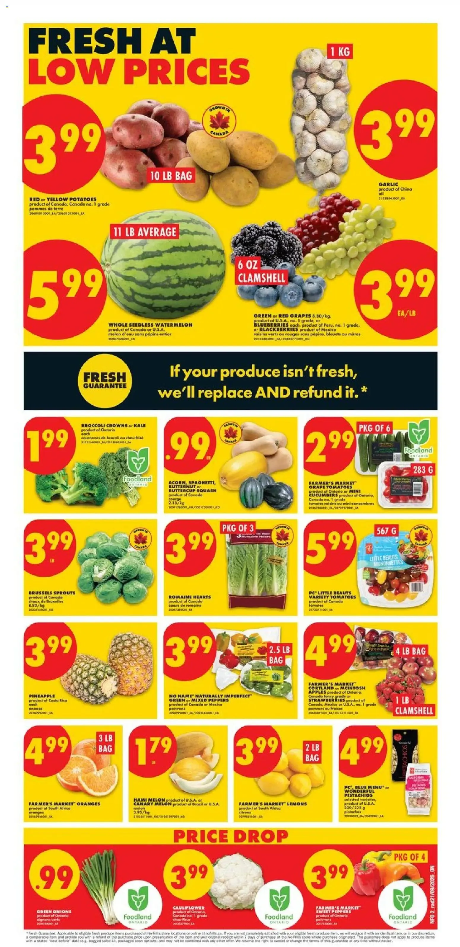 No Frills weekly flyer - ON from Sep 24, 2026 > weekly specials & deals from September 24 to September 30 2026 - flyer page 2