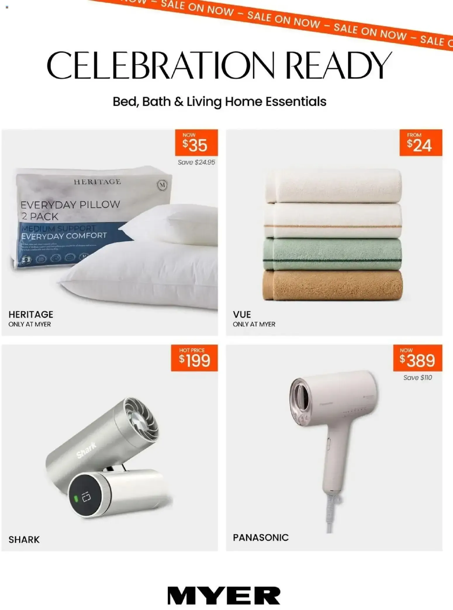 Myer Celebration Ready: Bed, Bath & Living Home Essentials - Catalogue valid from 13 October to 1 November 2026 - page 2