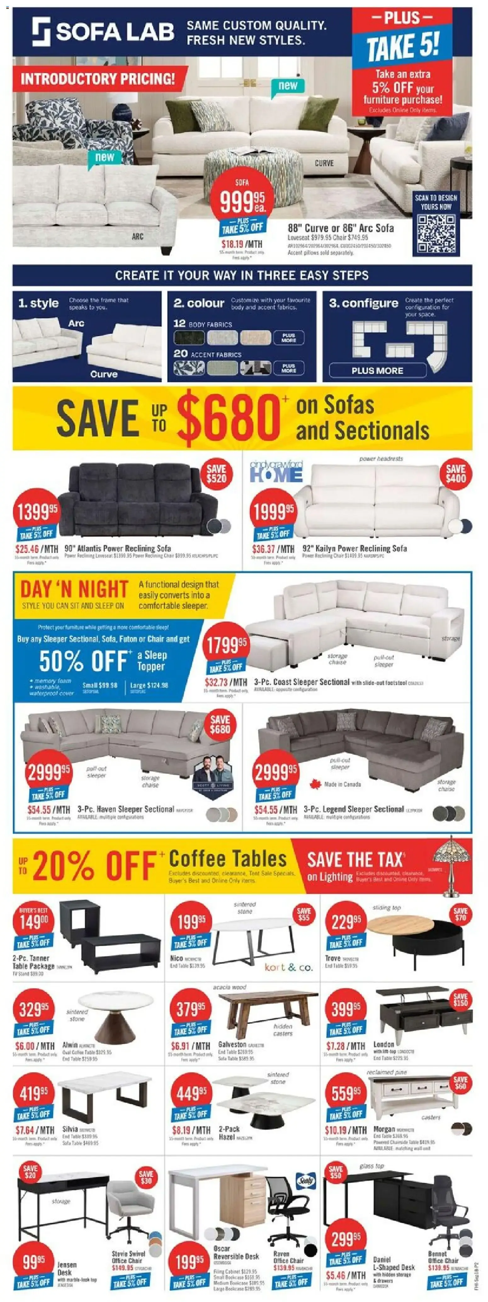 The Brick - Tent Sale Specials: Saving You More from September 18 to September 24 2026 - flyer page 3