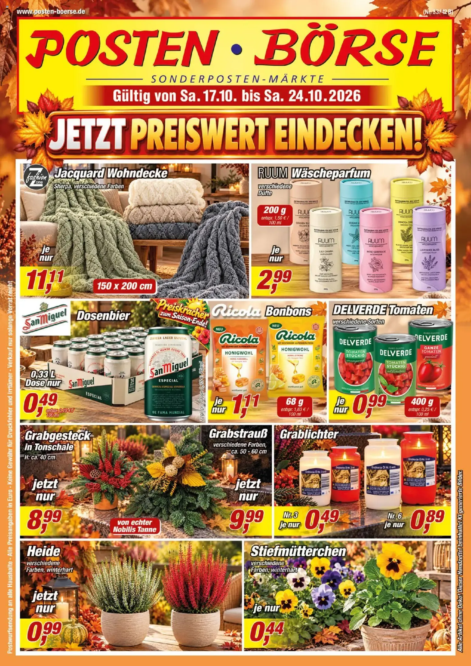 Posten Börse Prospekt (ab 17.10.2026) zum Blättern