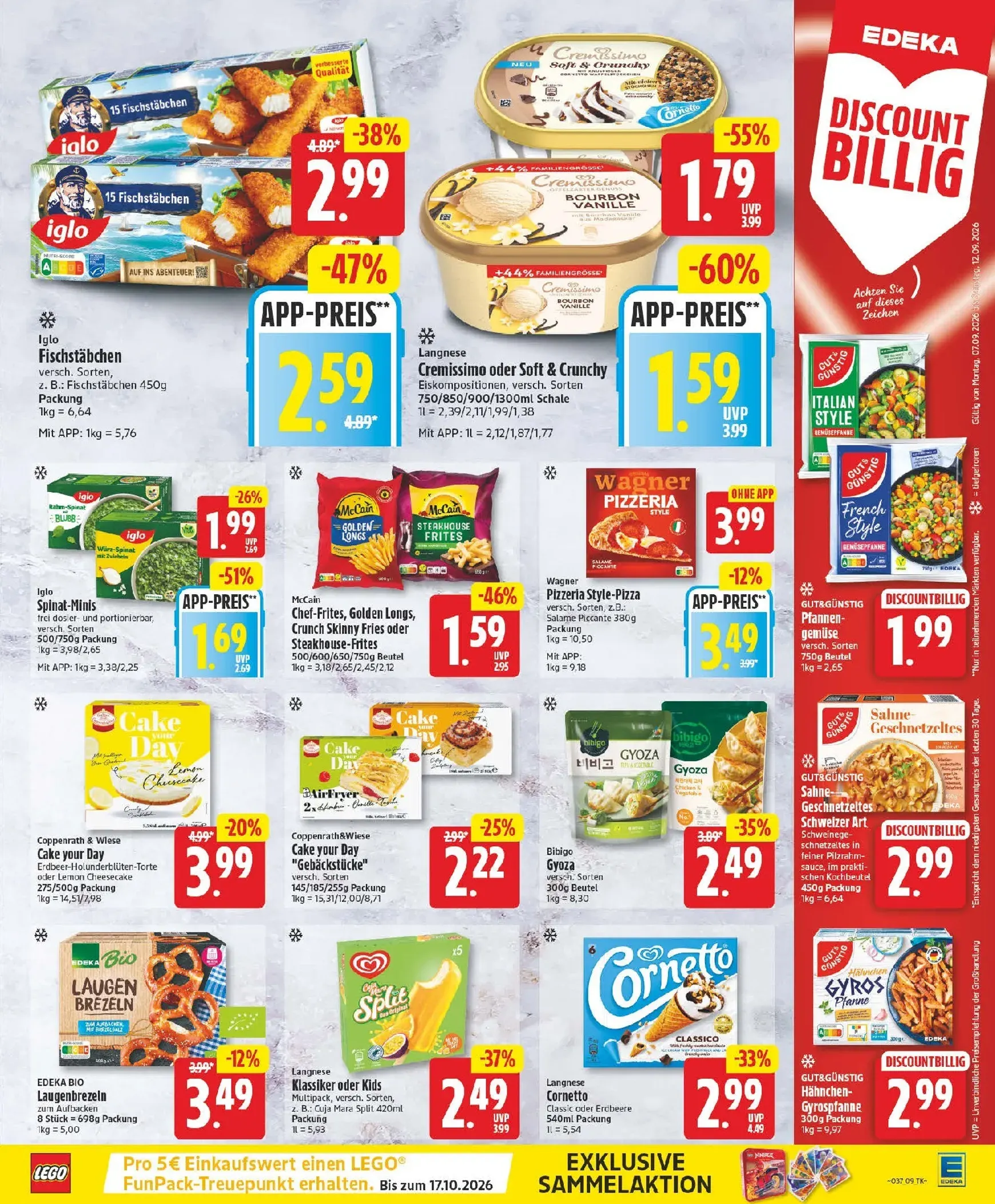 Edeka Prospekt nächste Woche – von Montag 07.09.2026 bis Samstag 12.09.2026 von 7. September bis 12. September 2026 - Prospekt seite 9