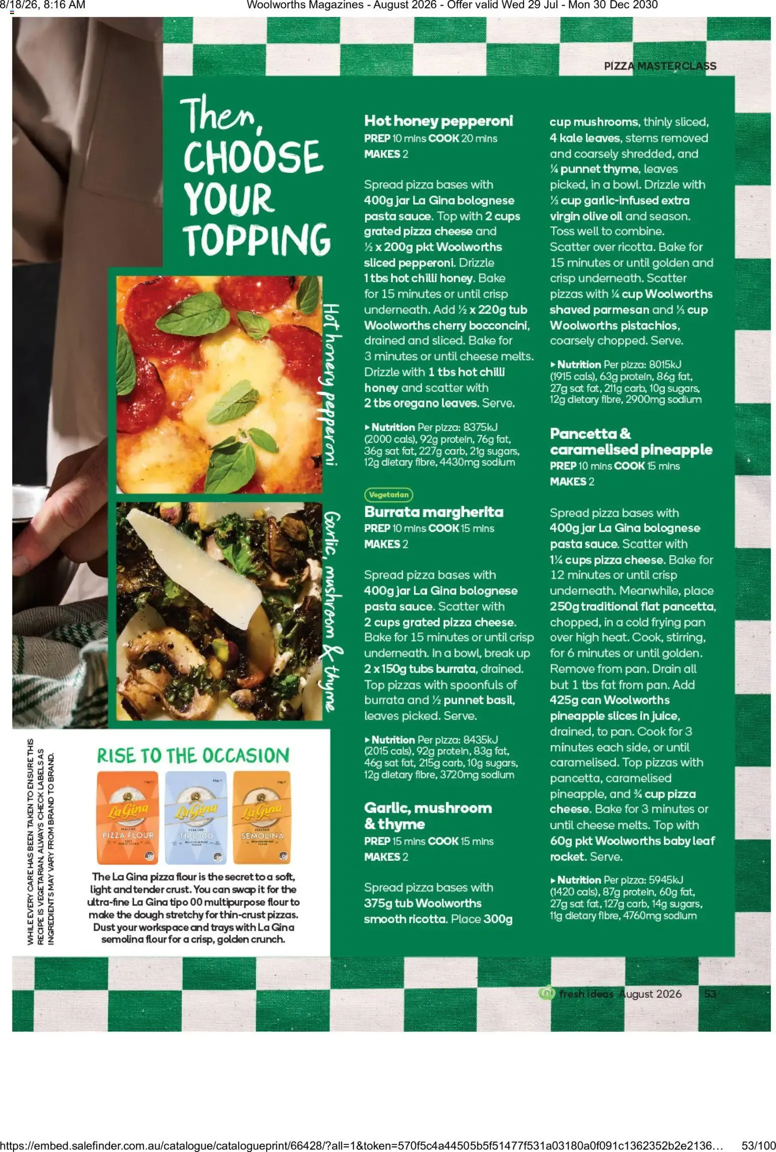 Woolworths Fresh Ideas - August 2026 - Catalogue valid from 29 July to 30 December 2030 - page 53
