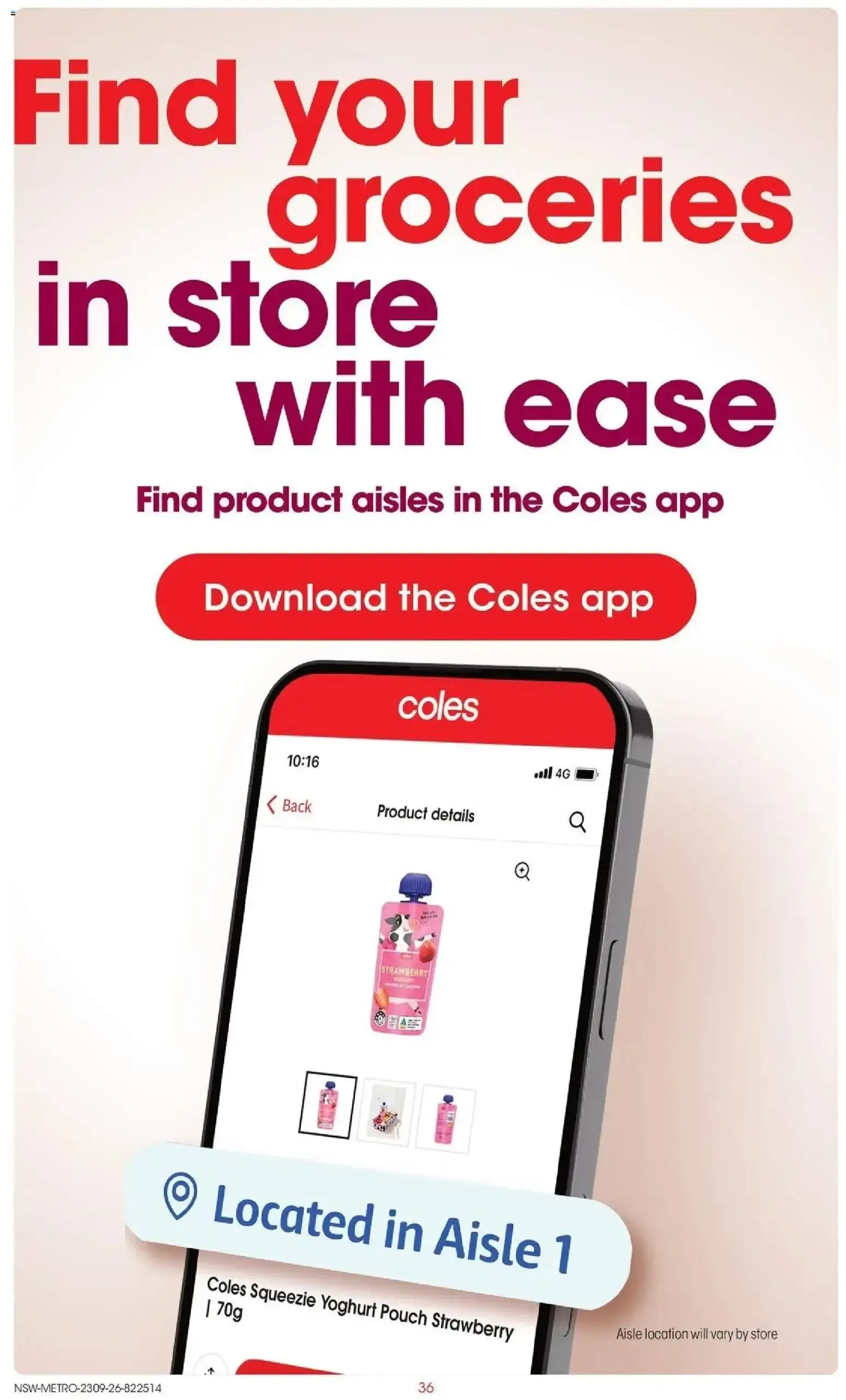 Coles | Footy Fever - Catalogue valid from 23 September to 29 September 2026 - page 36