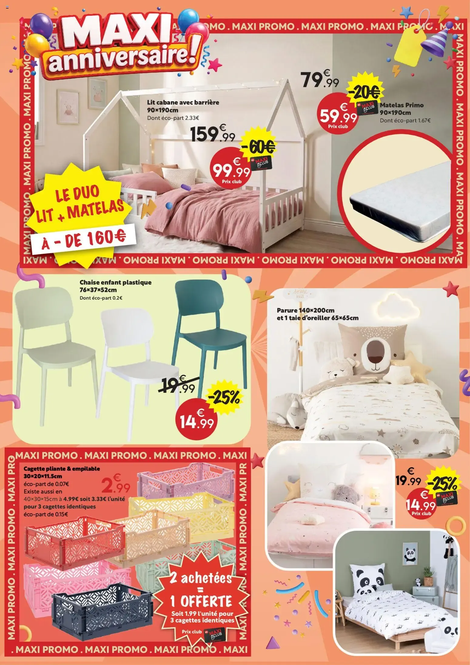 Maxi Bazar - Brochure anniversaire à partir du 02/09/2026 - promo en ligne du 2 septembre au 27 septembre 2026 - Catalogue page 14