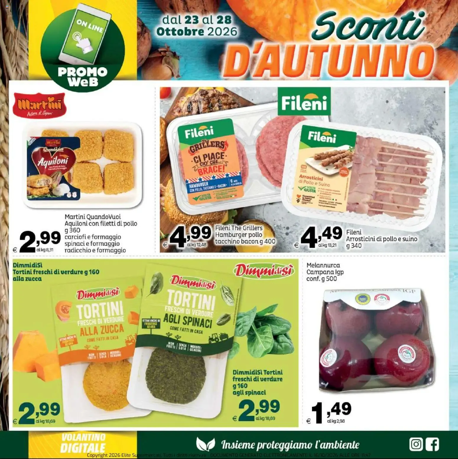 Nuovo Elite Supermercati volantino Sconti d'Autunno dal 23/10/2026 > offerte anteprima 🛍️ da 23 ottobre a 28 ottobre di 2026 - Pagina del volantino 7