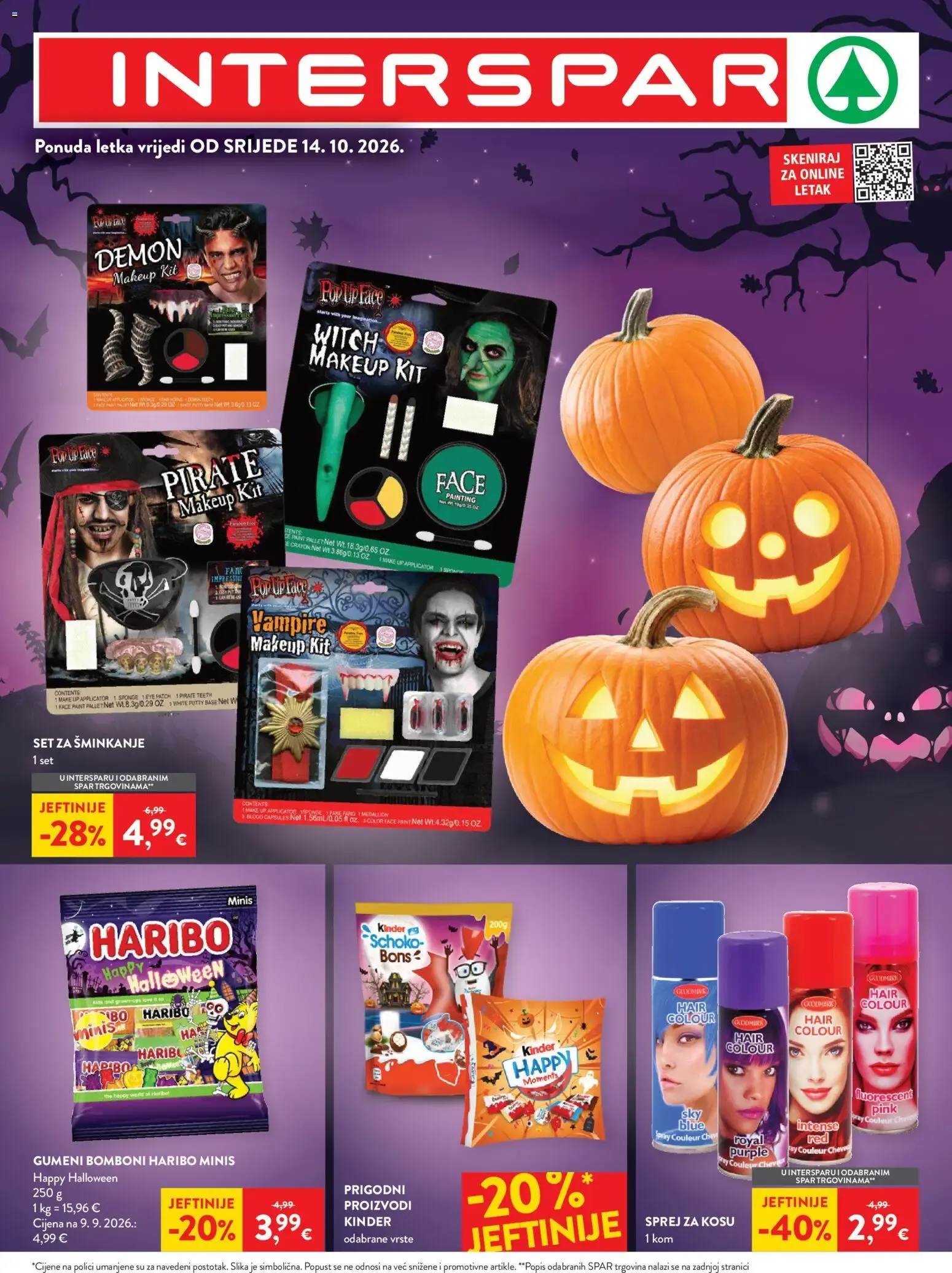 Katalog Interspar Katalog novi od 14.10.2026 na listanje > letak digitalni od 14. listopada do 27. listopada 2026. - Pregled Stranica 1