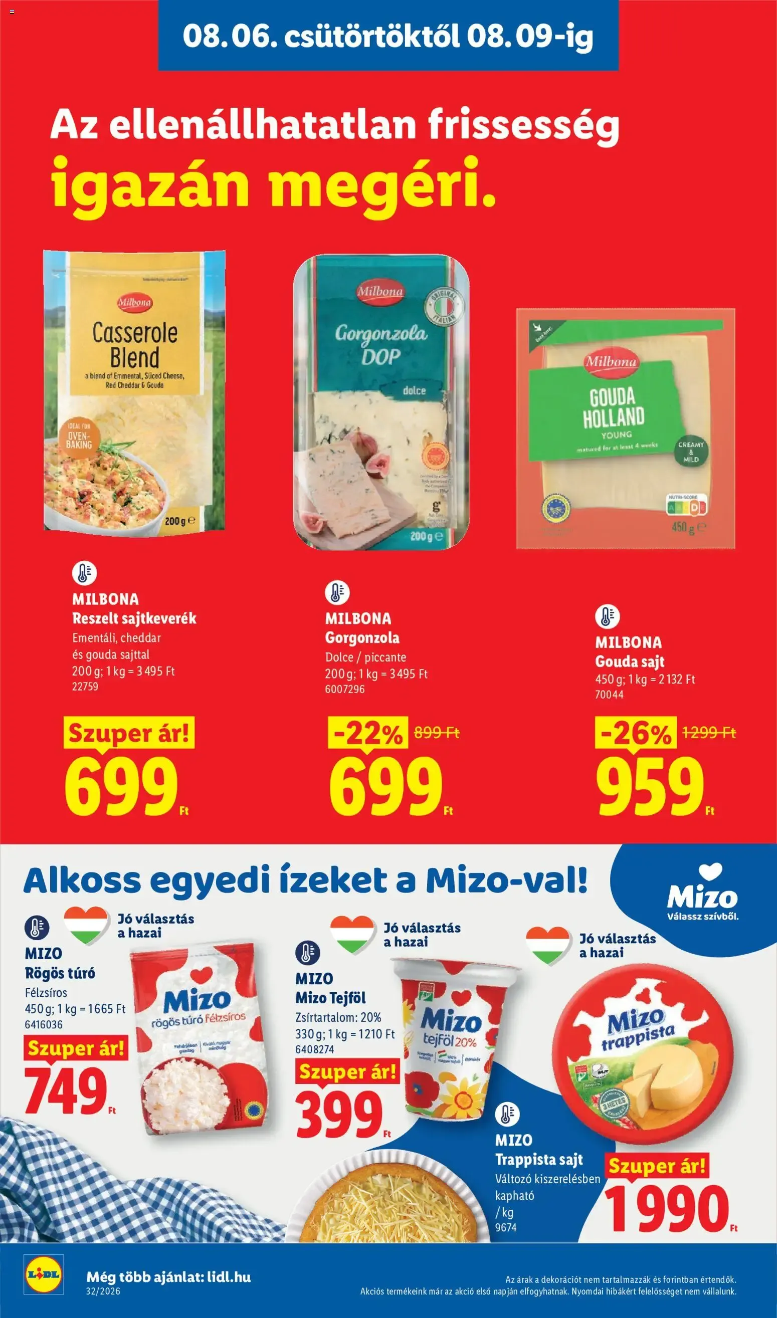 Katalógus Lidl akciós újság - 2026.08.06. -tól/töl > akció, lapozható szórólap 🛍️ augusztus 6.-tól augusztus 12.-ig 2026. - Oldal 10