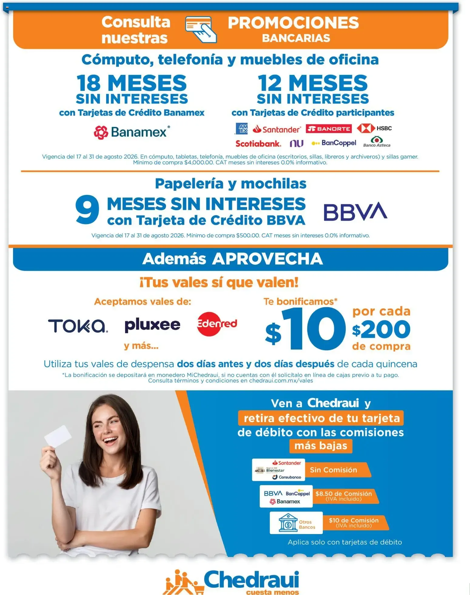 Catálogo de Chedraui folleto Estrena este regreso a clases (17/08/2026 - 31/08/2026) - catálogo en línea 17 de agosto al 31 de agosto 2026 - Pagina 11