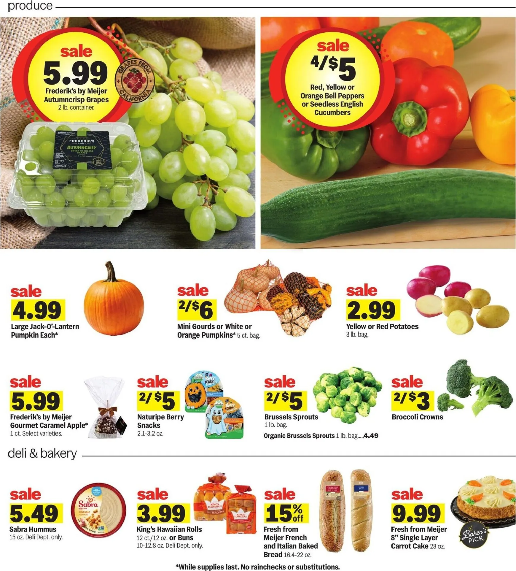 Weekly ad Future Meijer flyer valid from Wednesday 10/07/2026 to Tuesday 10/13/2026 from October 7 to October 13 2026 - Page 6