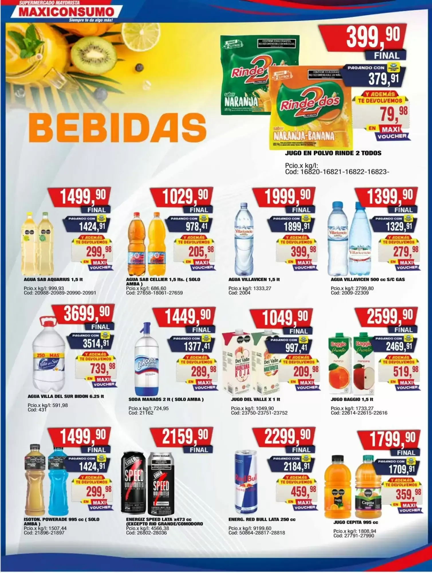 Ofertas de Revista Maxiconsumo semana 37 7 de septiembre al 13 de septiembre 2026 - Página 18 del catálogo