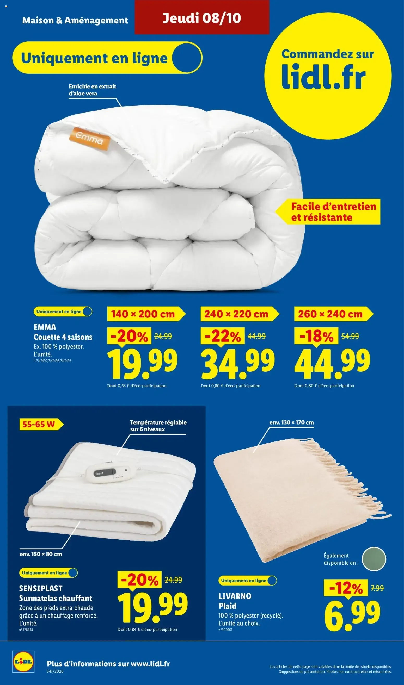 Catalogue LIDL du 08/10/2026 | Promo prospectus en ligne du 8 octobre au 14 octobre 2026 - Catalogue page 32