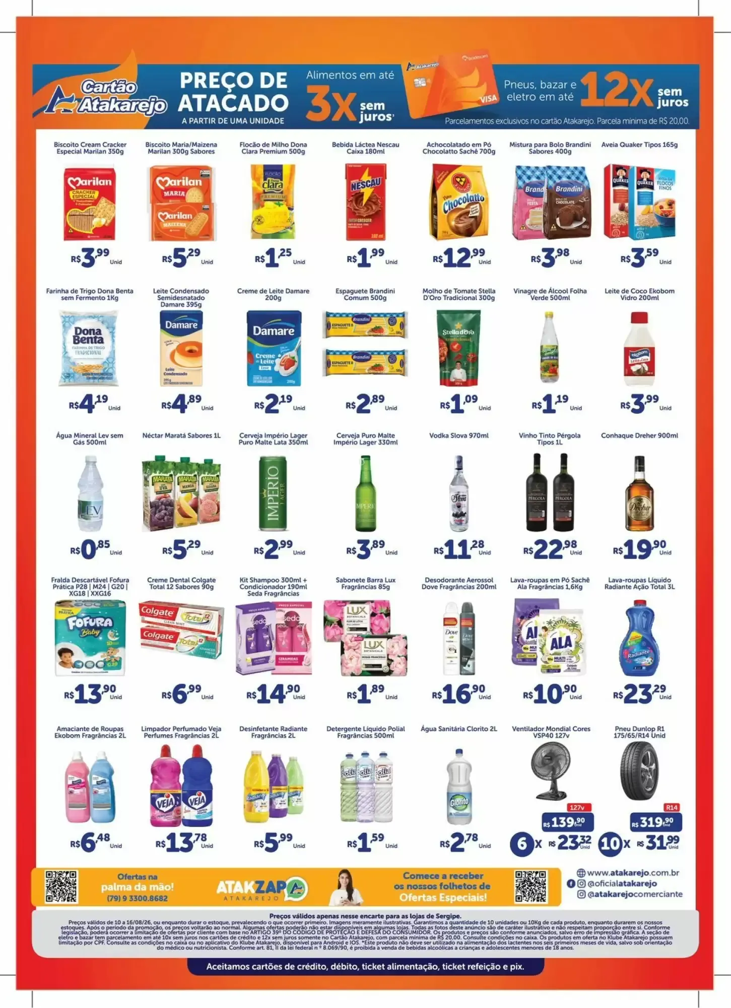 Encarte de Atakarejo - Ofertas válidas 10 de agosto até 16 de agosto 2026 - Pagina 2