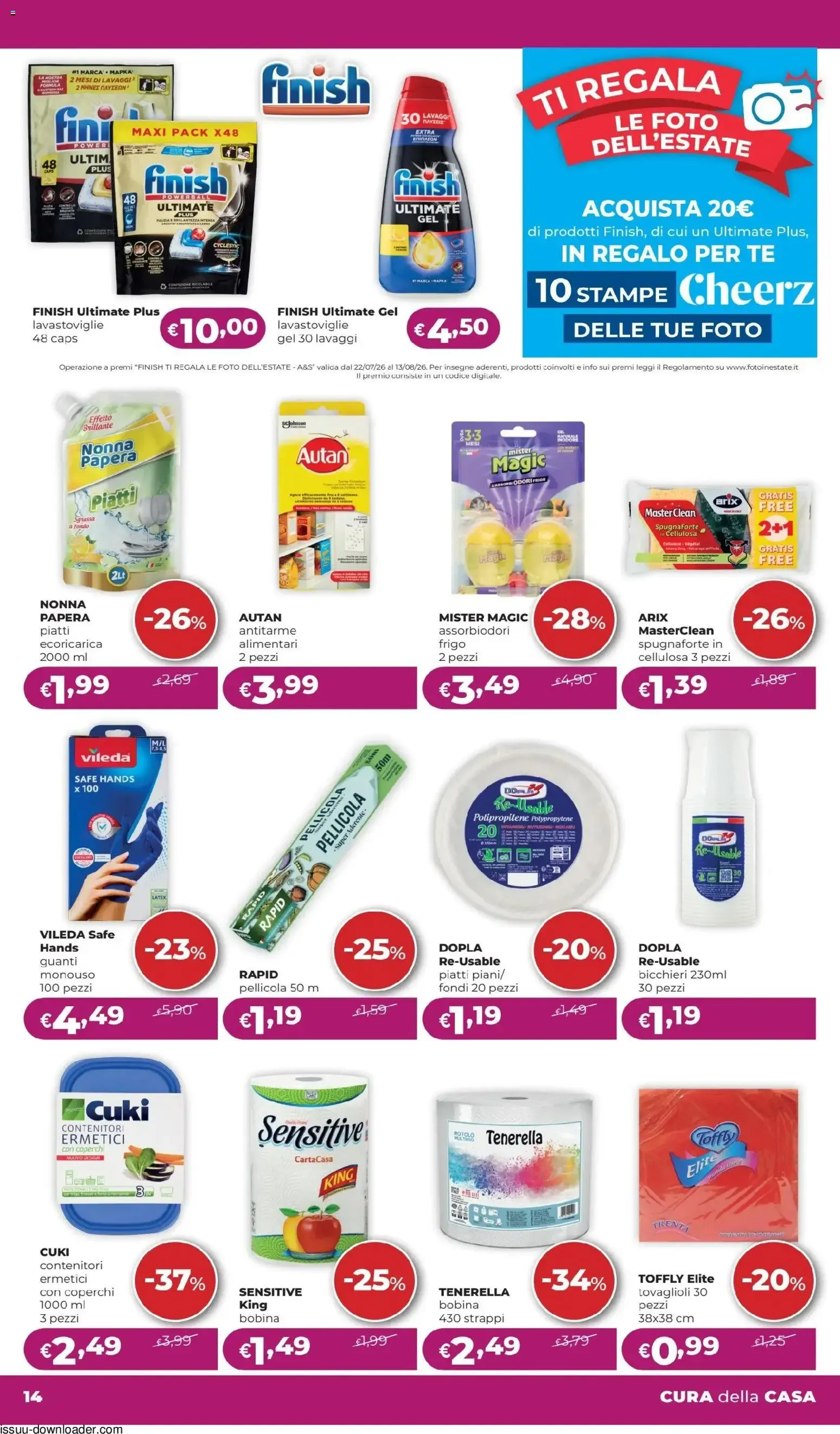 La Saponeria volantino dal 23/07/2026 - online Offerte da 23 luglio a 12 agosto di 2026 - Pagina del volantino 14
