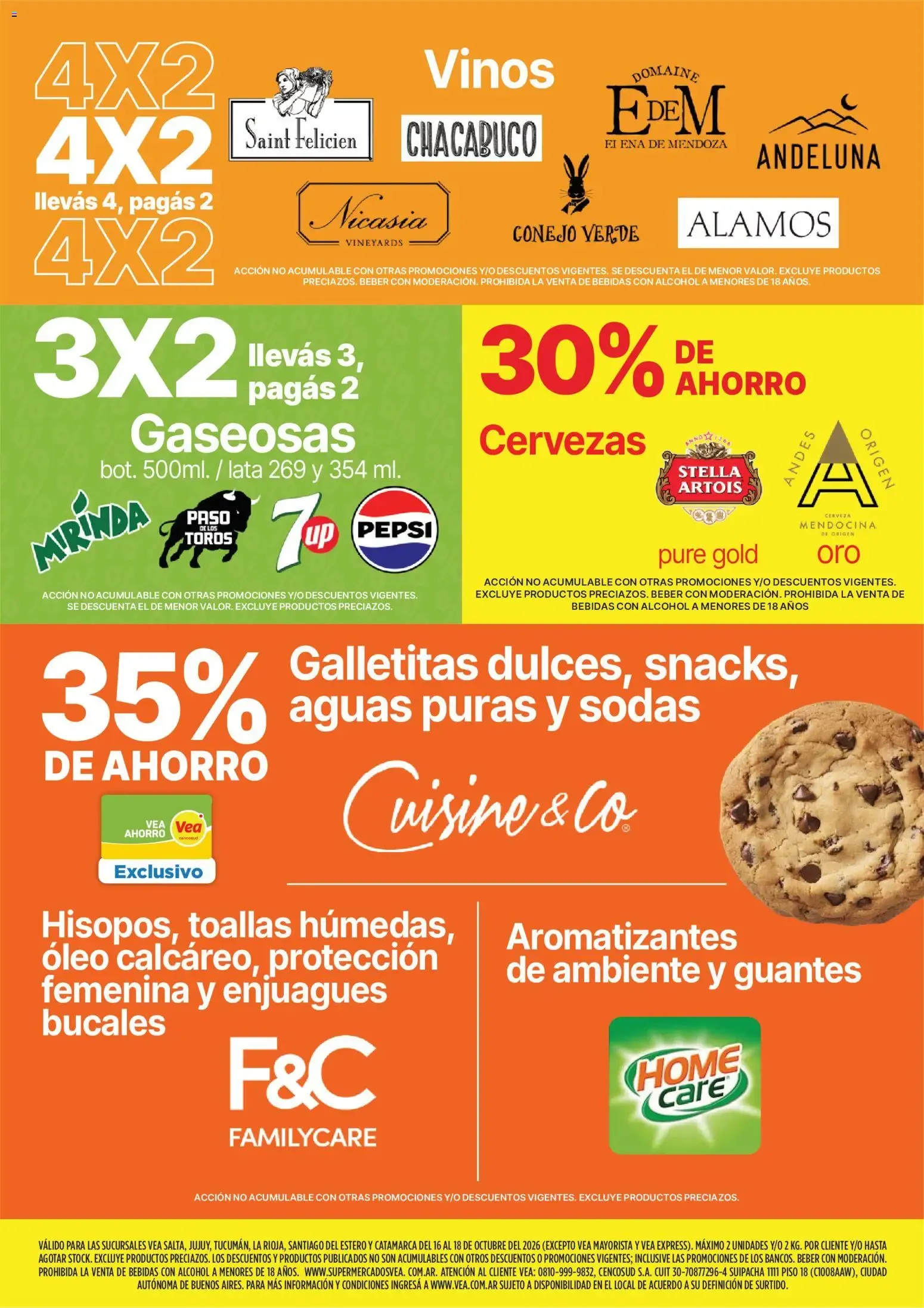 Ofertas de Vea - Fin de semana de ahorro | NOA del 16/10/2026 - 18/10/2026 16 de octubre al 18 de octubre 2026 - Página 2 del catálogo